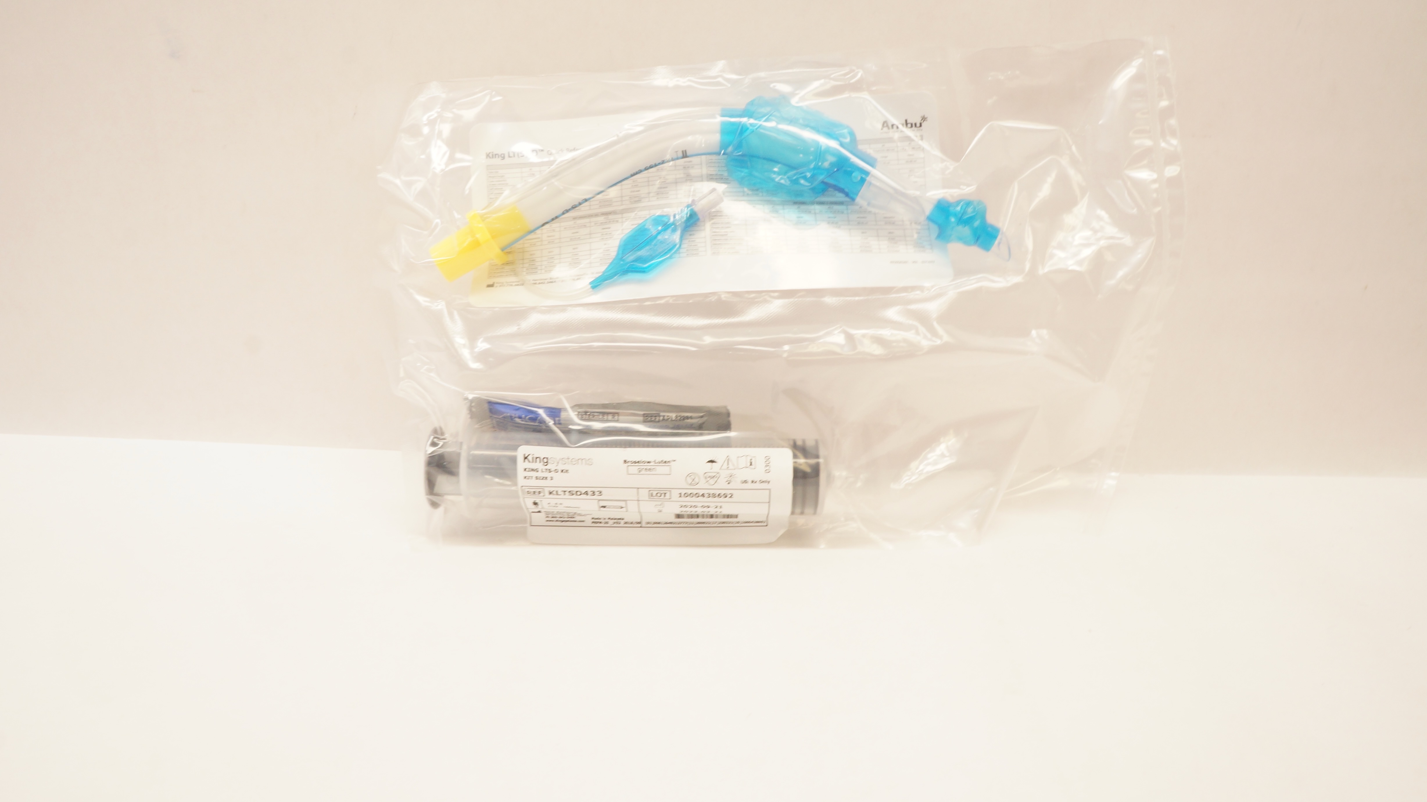 King Systems KLTSD433 King LTS-D Kit, Green, Size 3, 4 - 5Ft, 40-55mL
