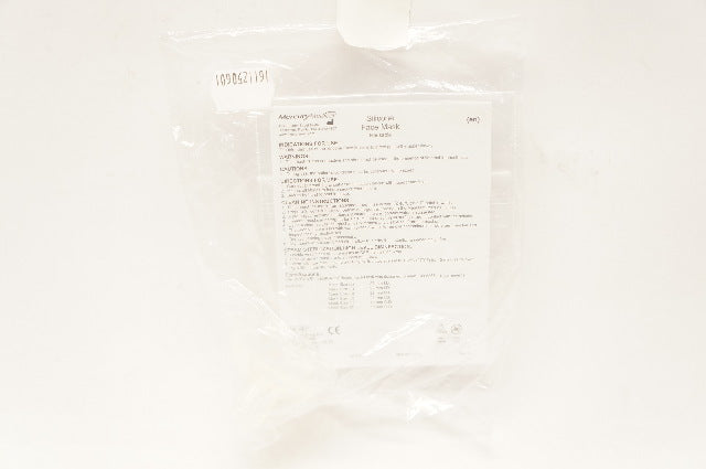 Mercury Medical 83-900-0376 Silicone Face Mask, Reusable (x)