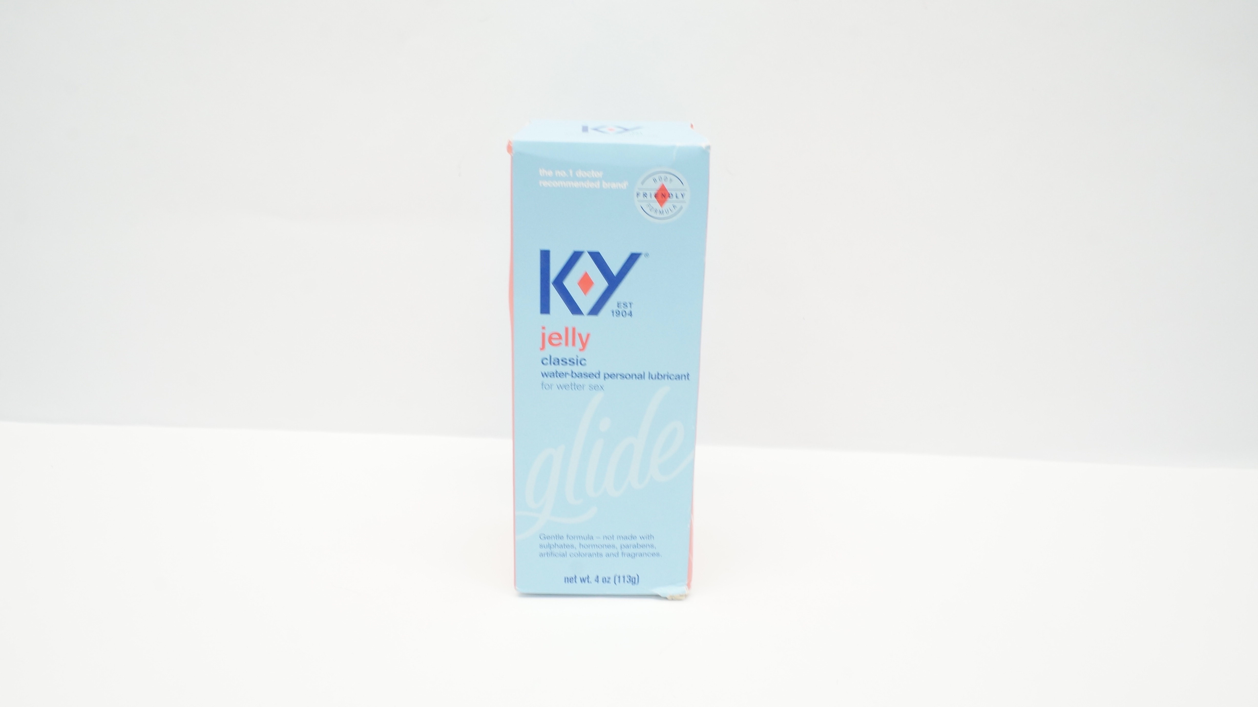 K-Y Jelly Classic Water-Based Personal Lubricant 4 Oz