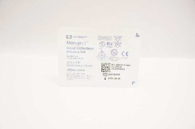 Covidien 8881225390 Blood Collection/Infusion Set 23G x 3/4In