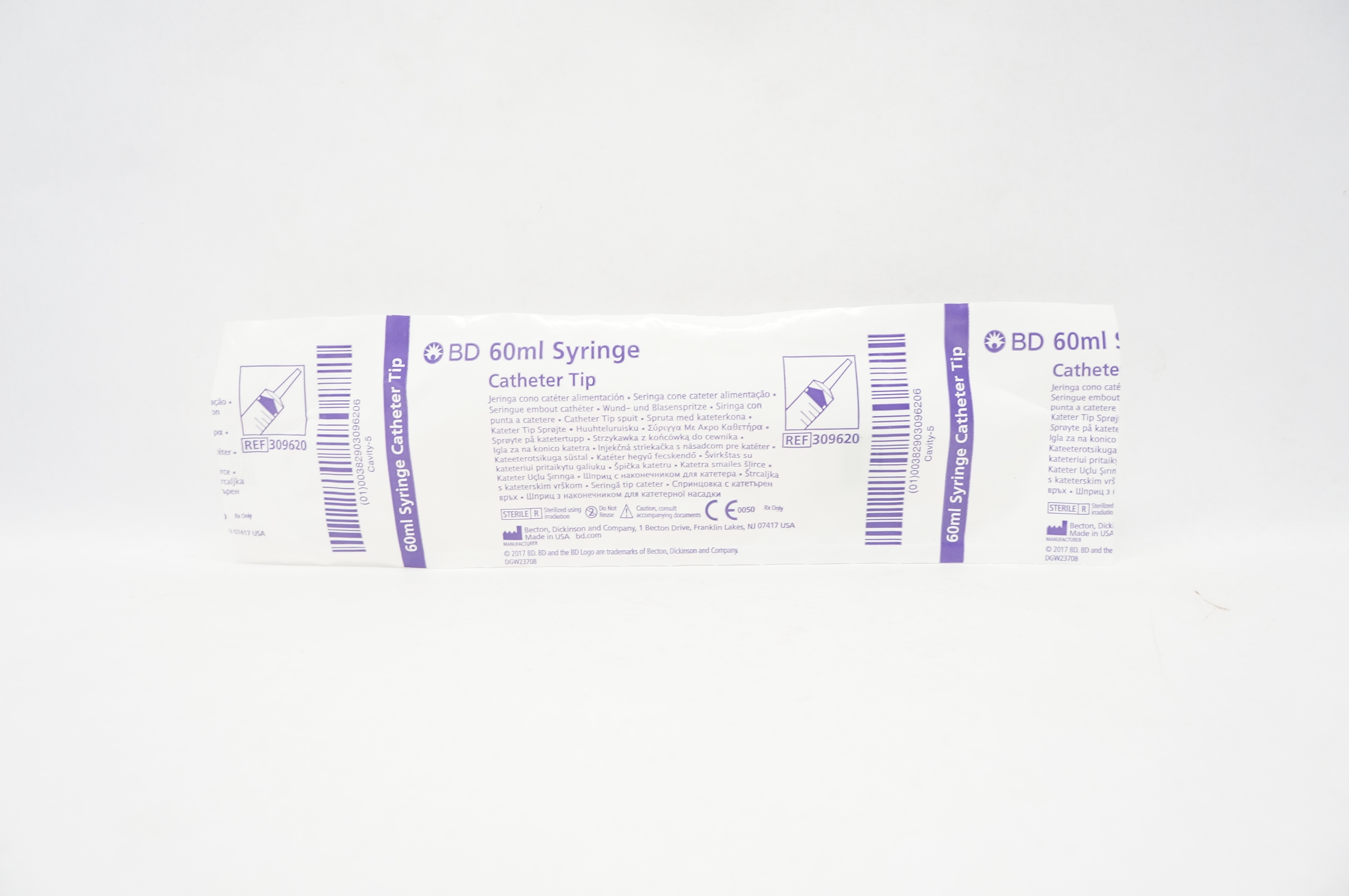 BD 309620 50ml Syringe Catheter Tip
