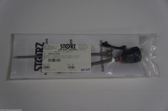 Karl Storz 30117GA Trocar Cannula With Silicone Leaflet Valve Blunt Tip Luer 