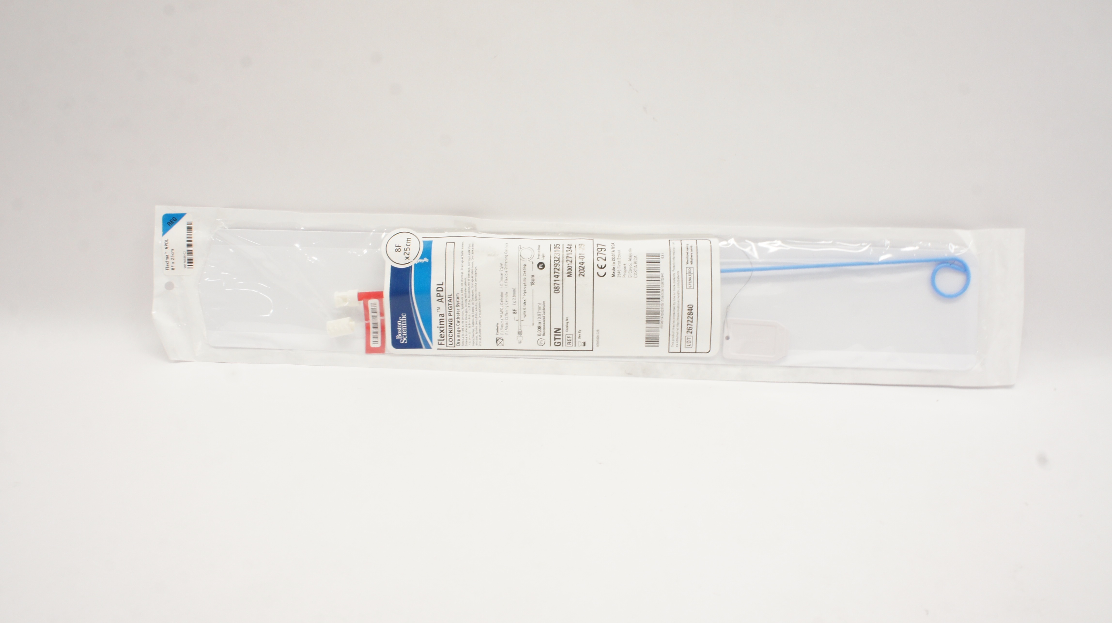 Boston Scientific 27134 Flexima APDL Drainage Catheter System 8F x 25cm