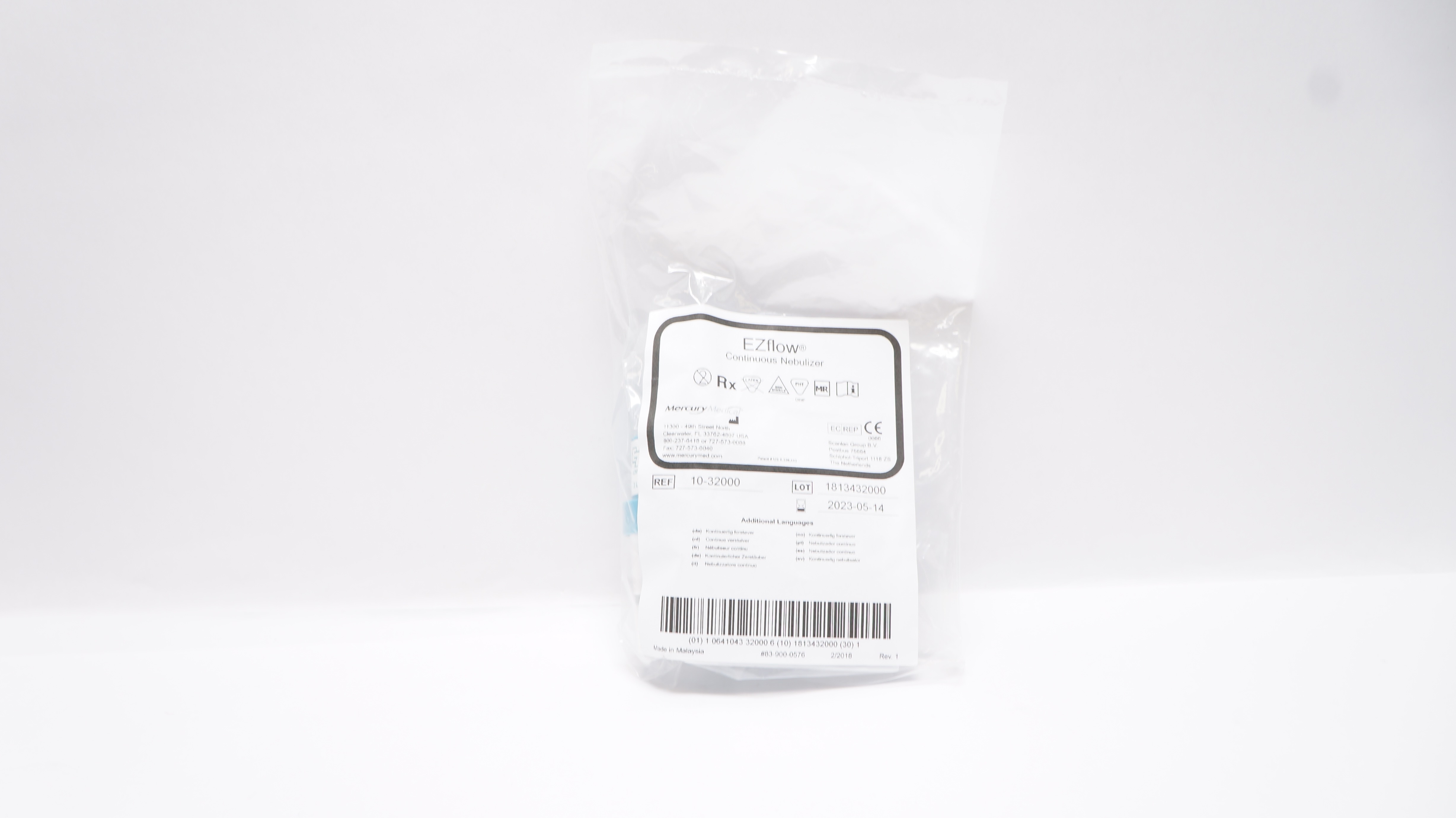 Mercury Medical 10-32000 EZflow Continuous Nebulizer (x)