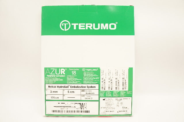 MicroVention 45-480305 Azur Detachable 18 Helical HydroCoil Embolization System (x)