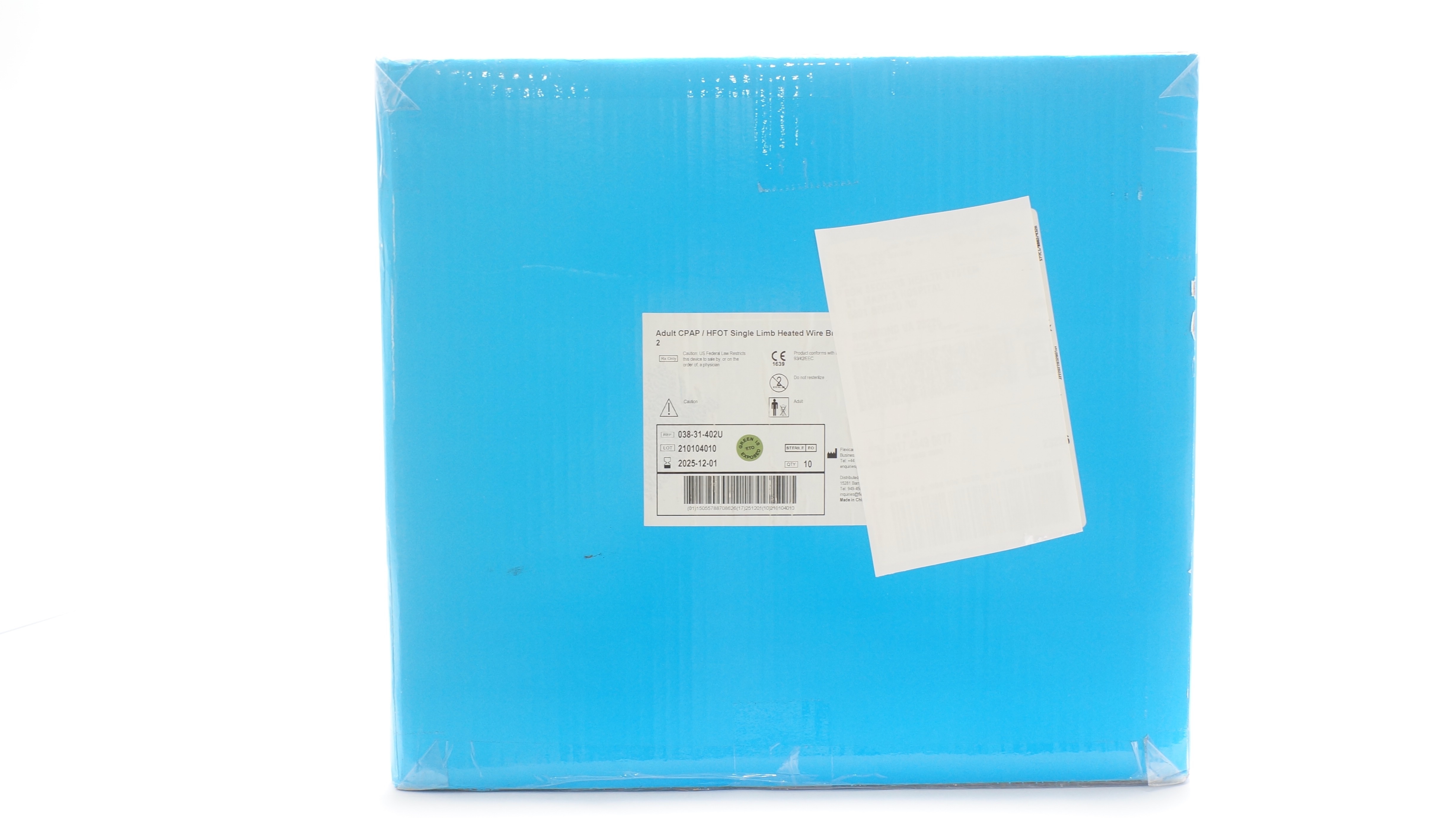 FlexiCare 038-31-402U Adult CPAP/HFOT Breathing System - Box of 10