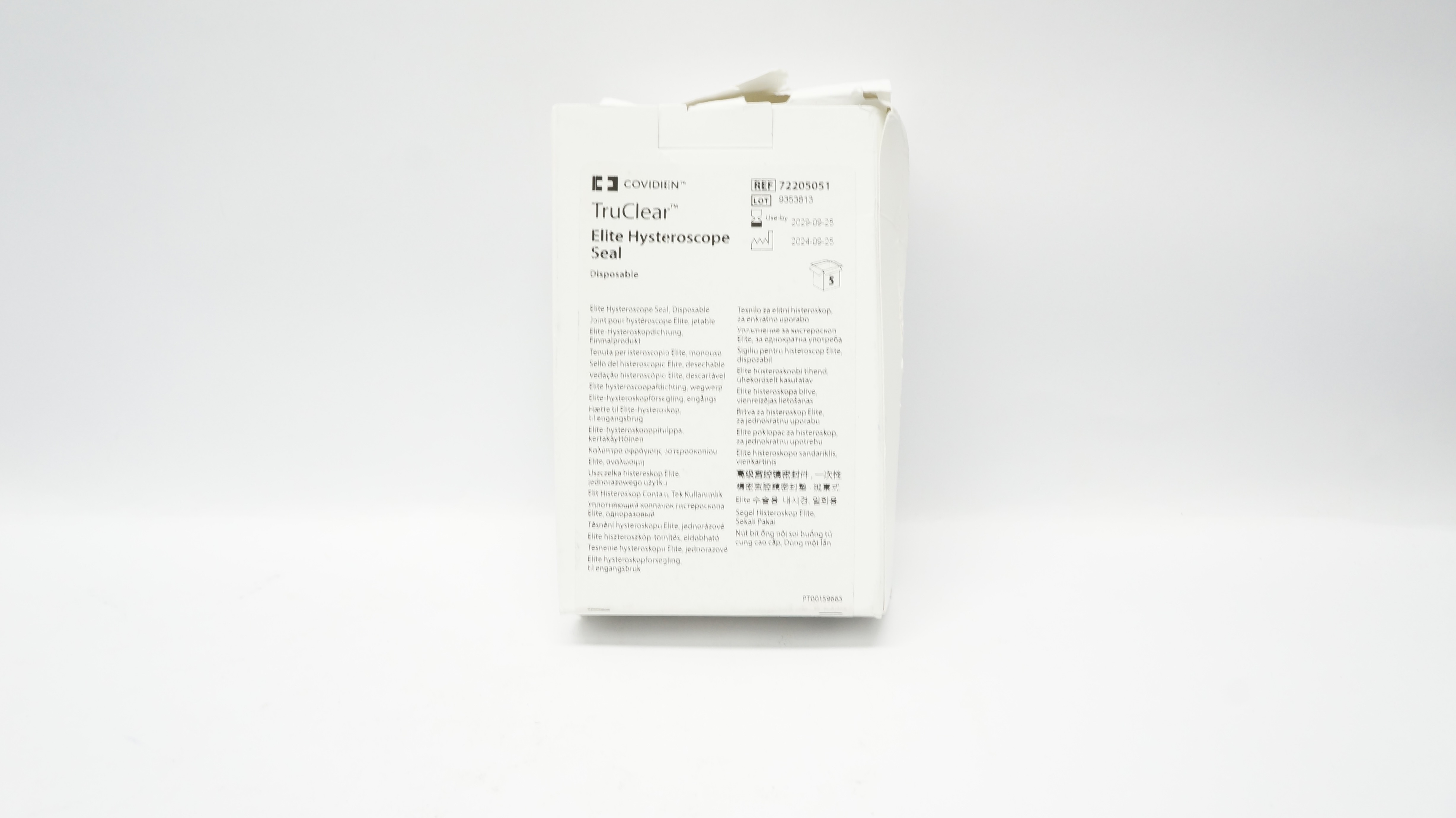 Covidien 72205051 TruClear Elite Hysteroscope Seal - Box of 5