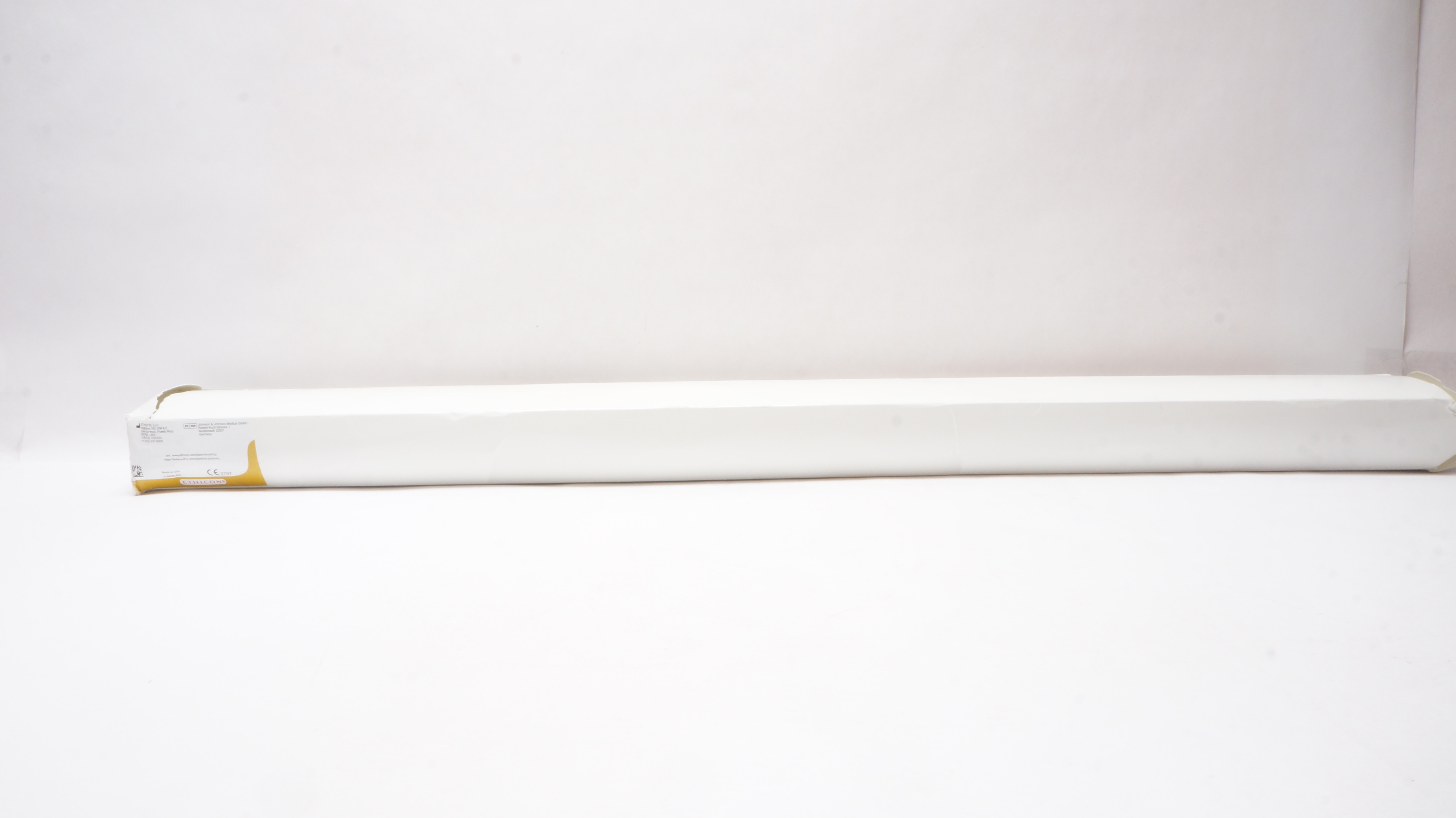Ethicon M435G 5 Stainless Steel Monofilament V-56 60mm 1/2c  4 x 30In -Box of 12