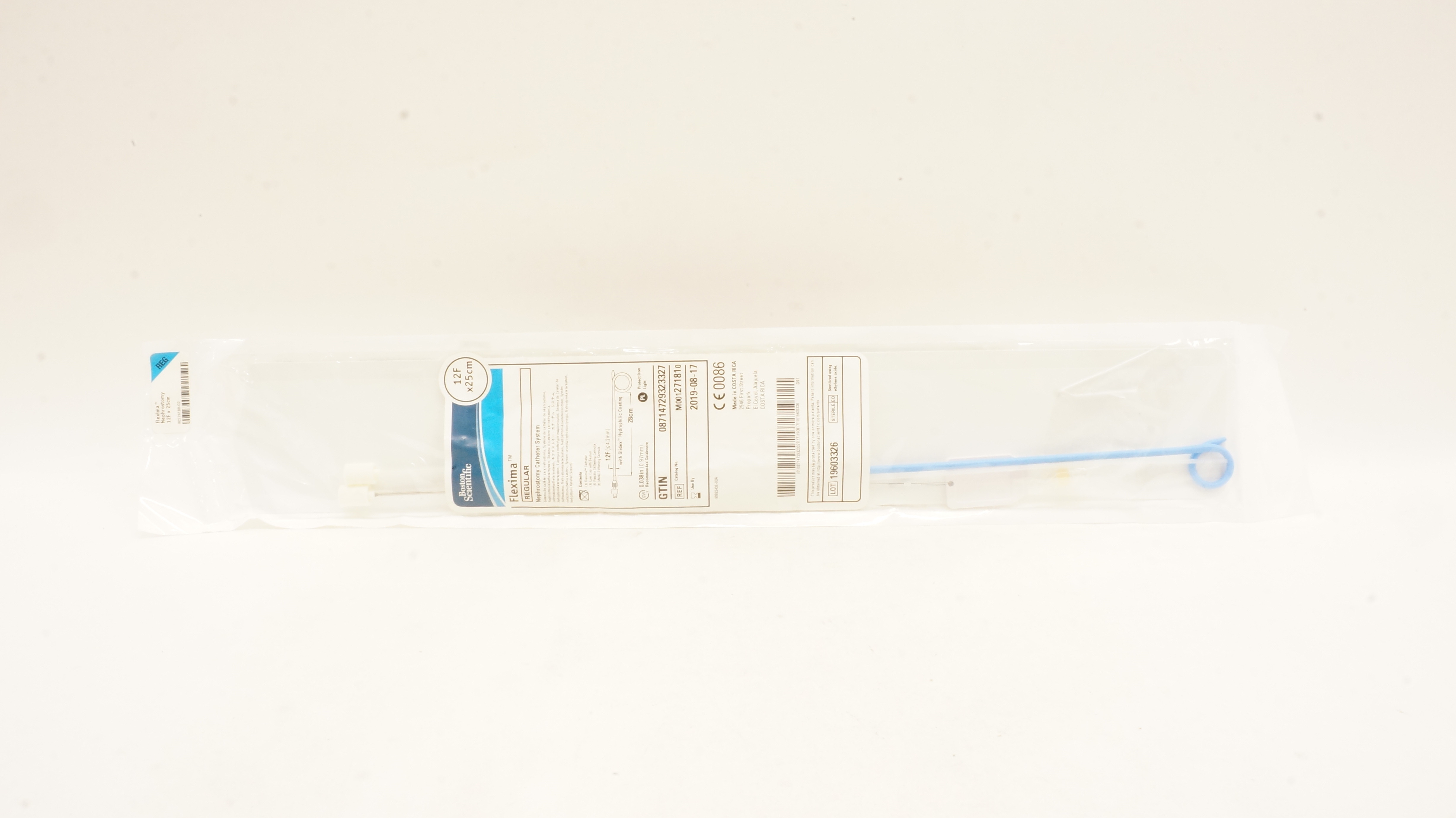 Boston Scientific 27181 Flexima Regular Nephrostomy Catheter System 12Fx 25cm(x)