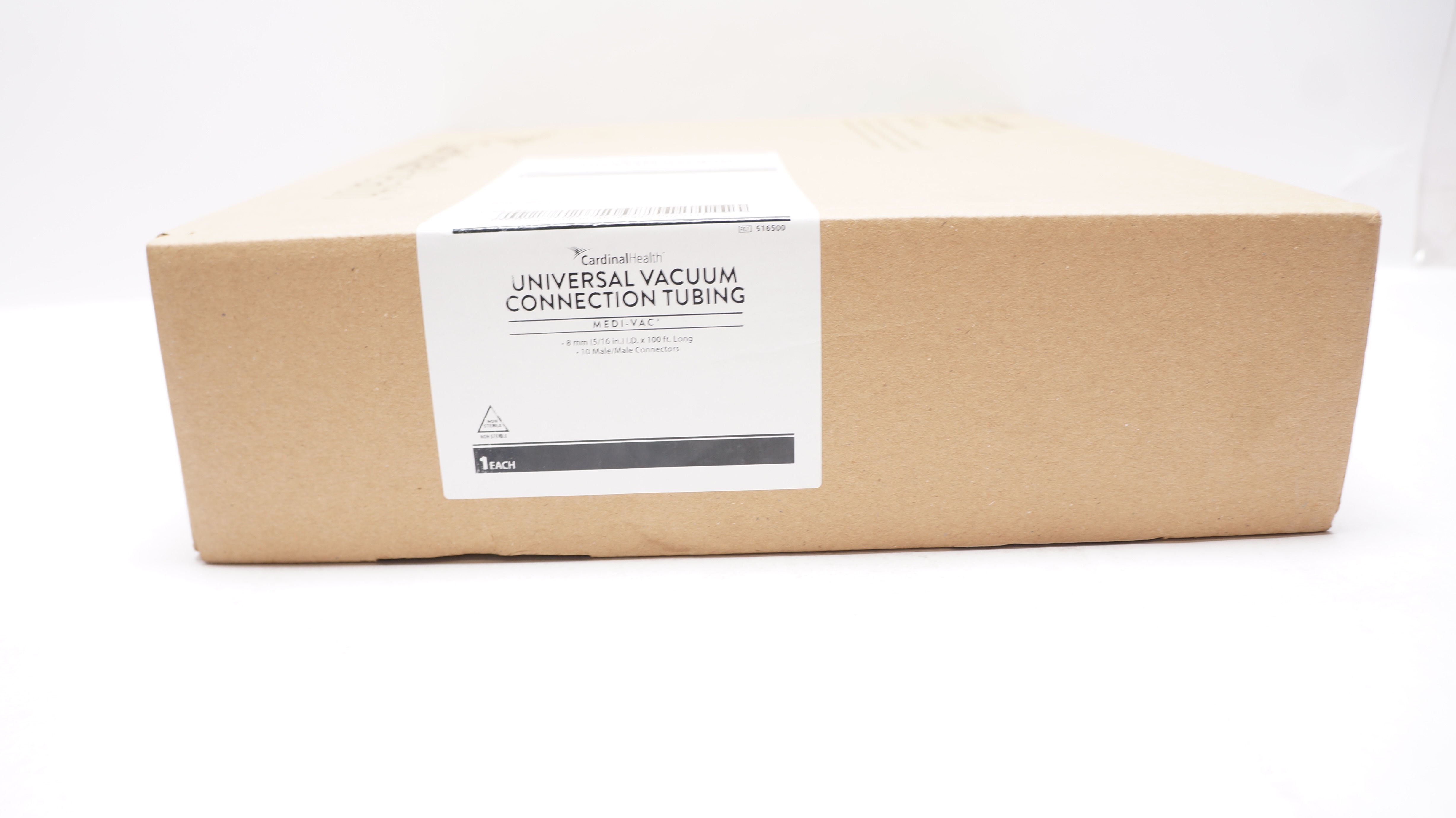 Cardinal Health 516500 Medi-Vac Vacuum Tubing 5/16inch x 100ft - Box of 10