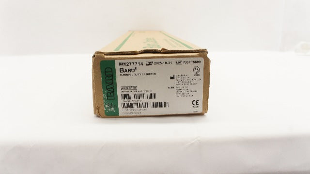 Bard 277714 Rubber Utility Cath. 14Fr. - Box of 12