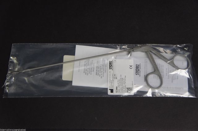 Karl Storz 8662G Laryngoforce Grasping Forceps Large Oval Fenestrated Alligator