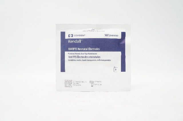Covidien 31424780 Kendall 1041PTS Neonatal Electrodes Prewired (x) - Pack of 3