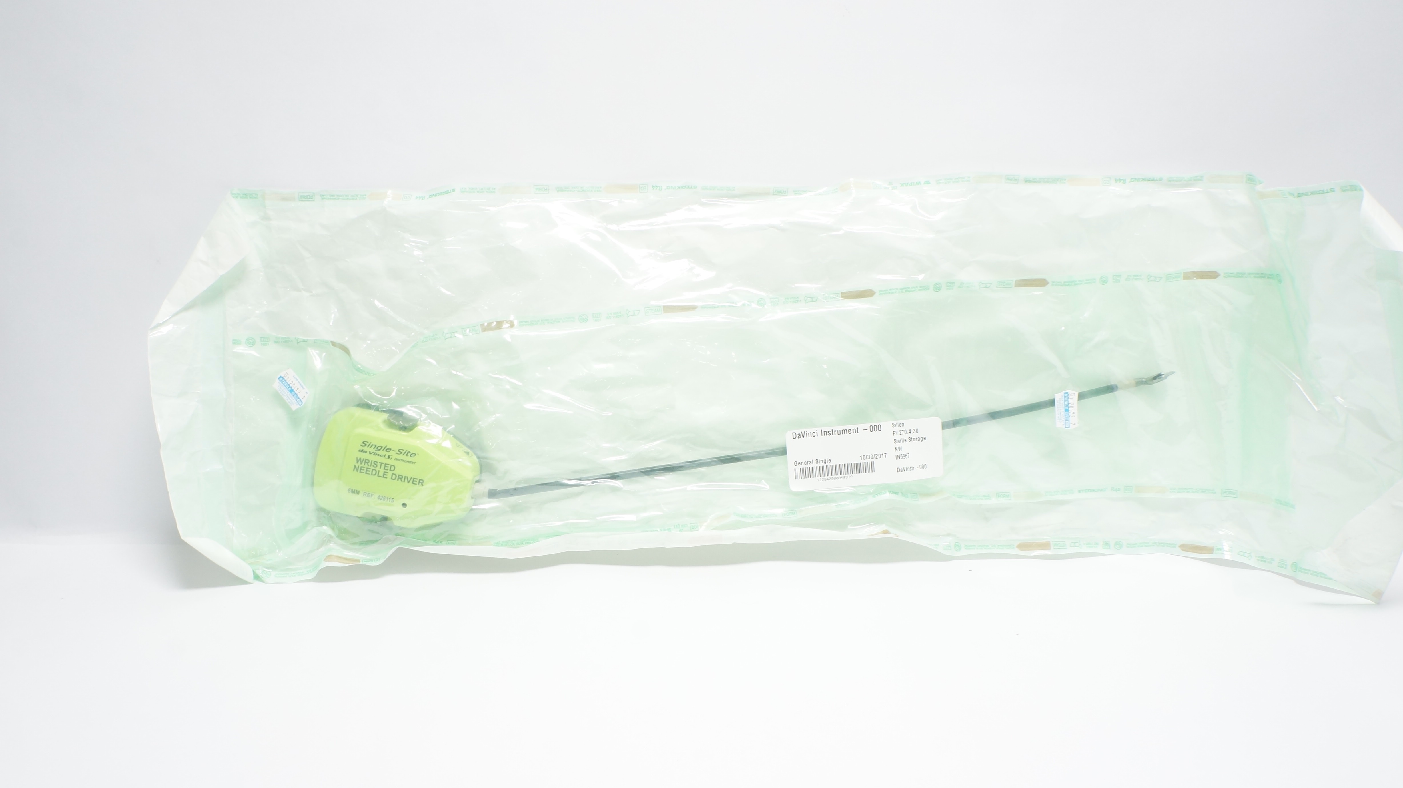Intuitive Surgical 428115 DaVinci Single-Site Wristed Needle Driver 5mm