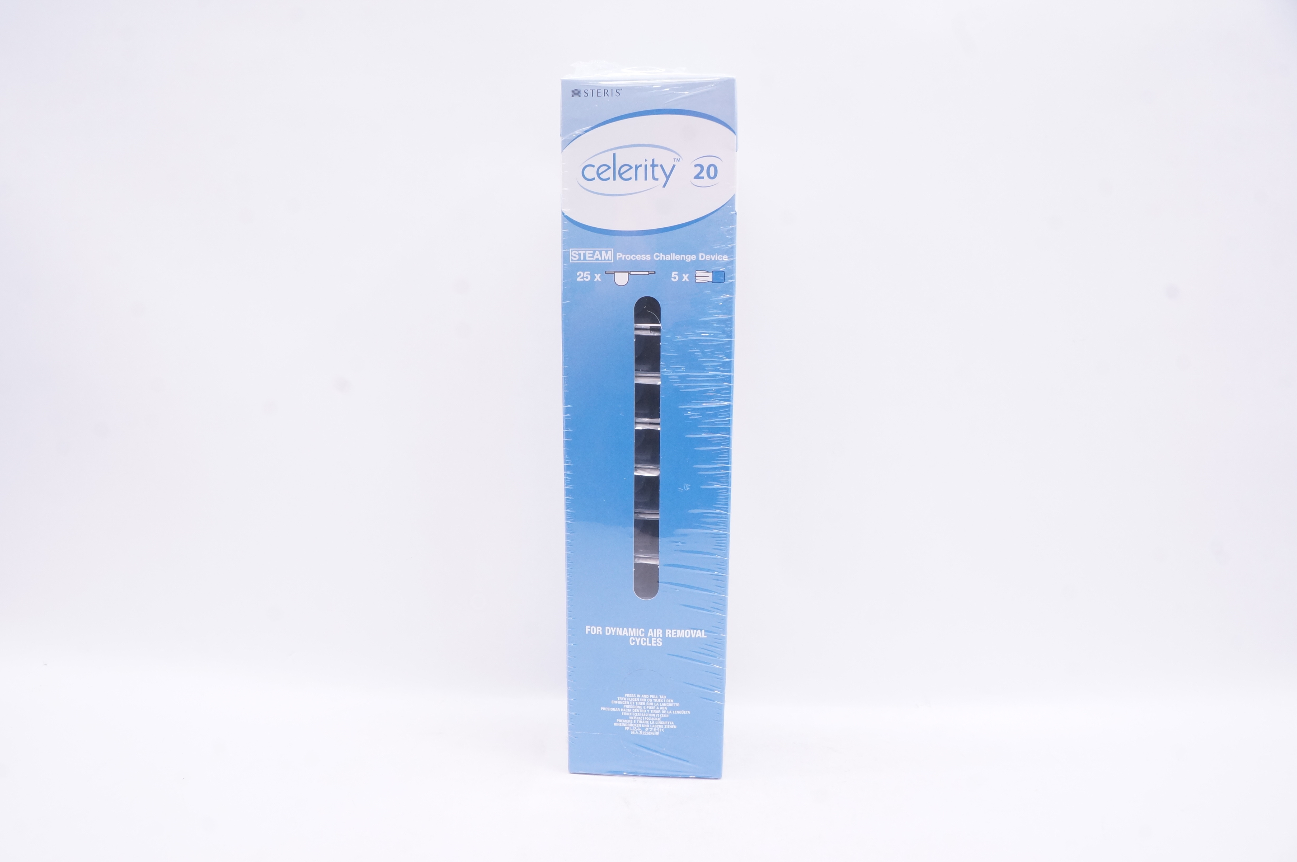 Steris LCB049 Celerity 20 Steam Process Challenge Device-Box of 25 (x)