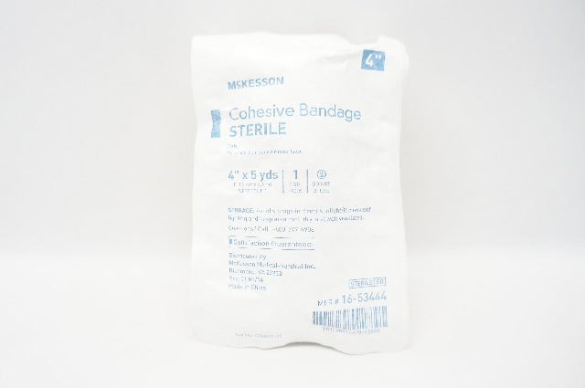 McKesson 16-53444 Cohesive Bandage 4inch x 5yds