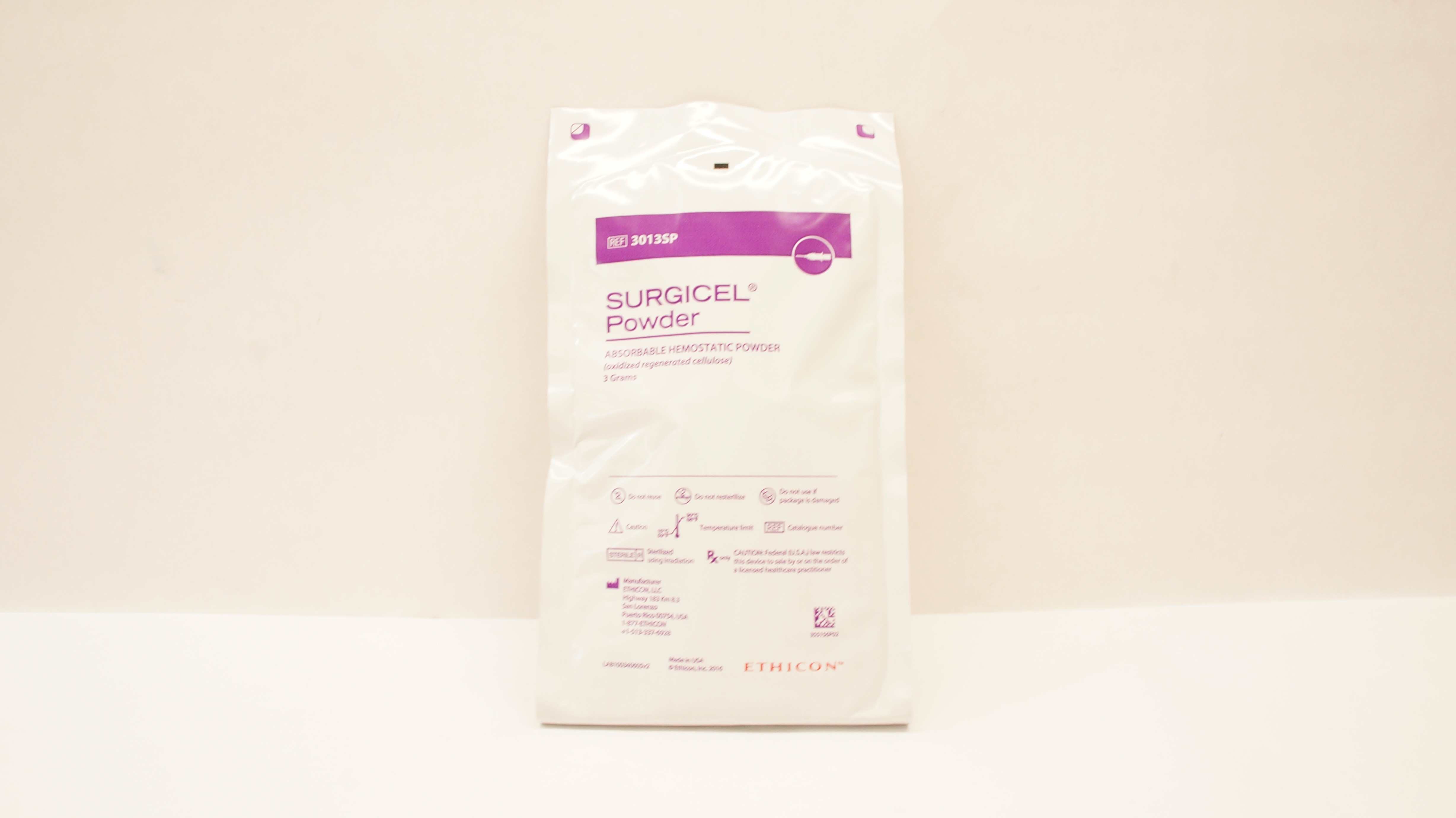 Ethicon 3013SP Surgicel Powder Absorbable Hemostatic Powder 3 Grams (x)