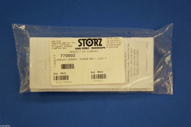 Karl Storz 770002 Larngeal Mirror Size