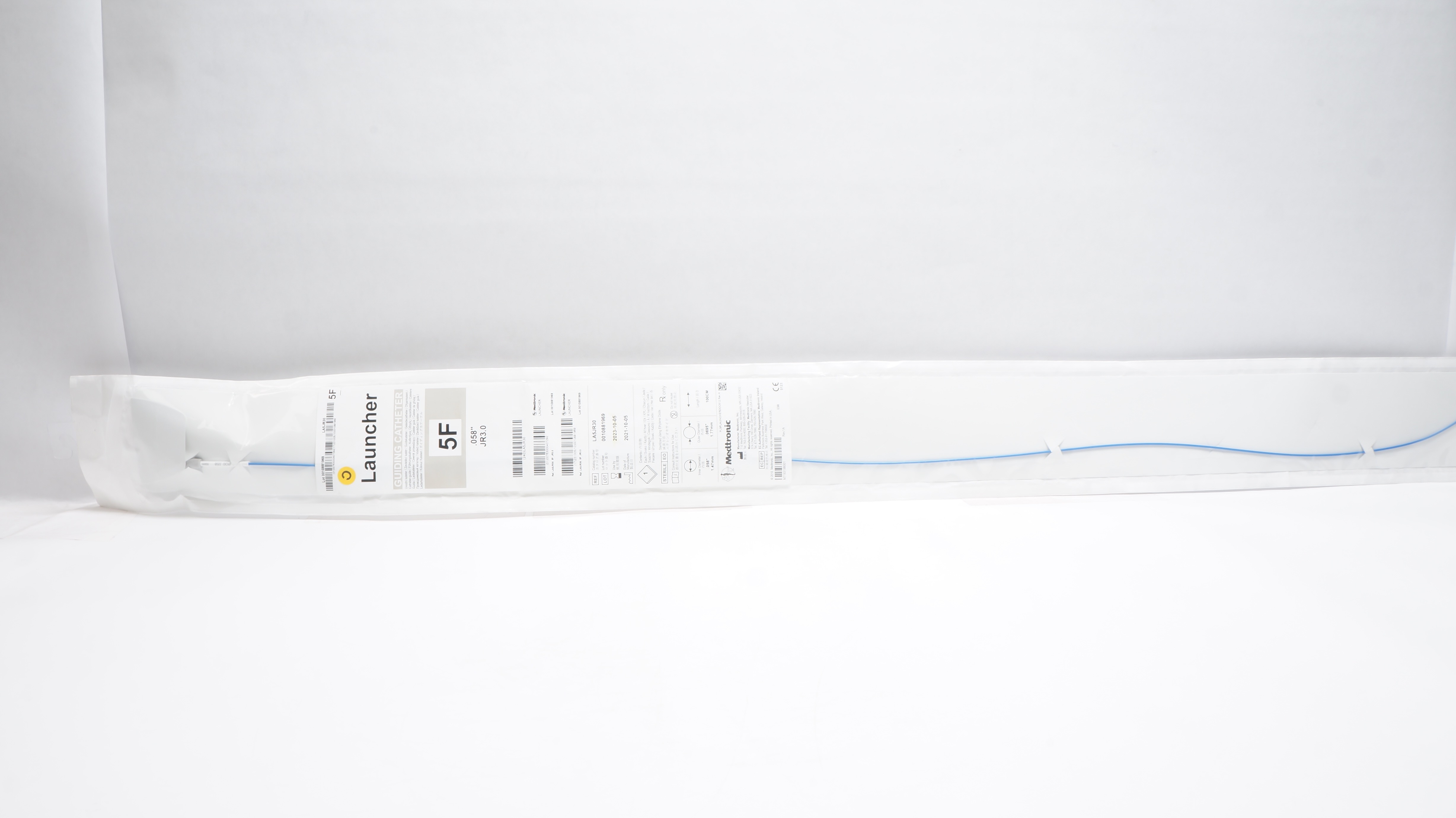 Medtronic LA5JR30 Launcher JR3.0 Guiding Cath. 5F x .058inch x 100cm (x)
