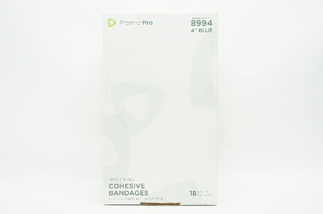 PremierPro 8994 MFD S2S Global Cohesive Bandages, Blue, 4inch x 5yds