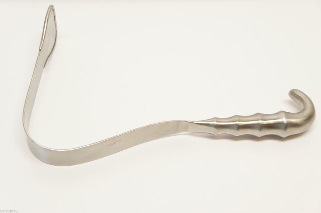 Alan Scott Retractor Gen Oper Harrington 13x2.25inch Crvd Right Passivated Crs