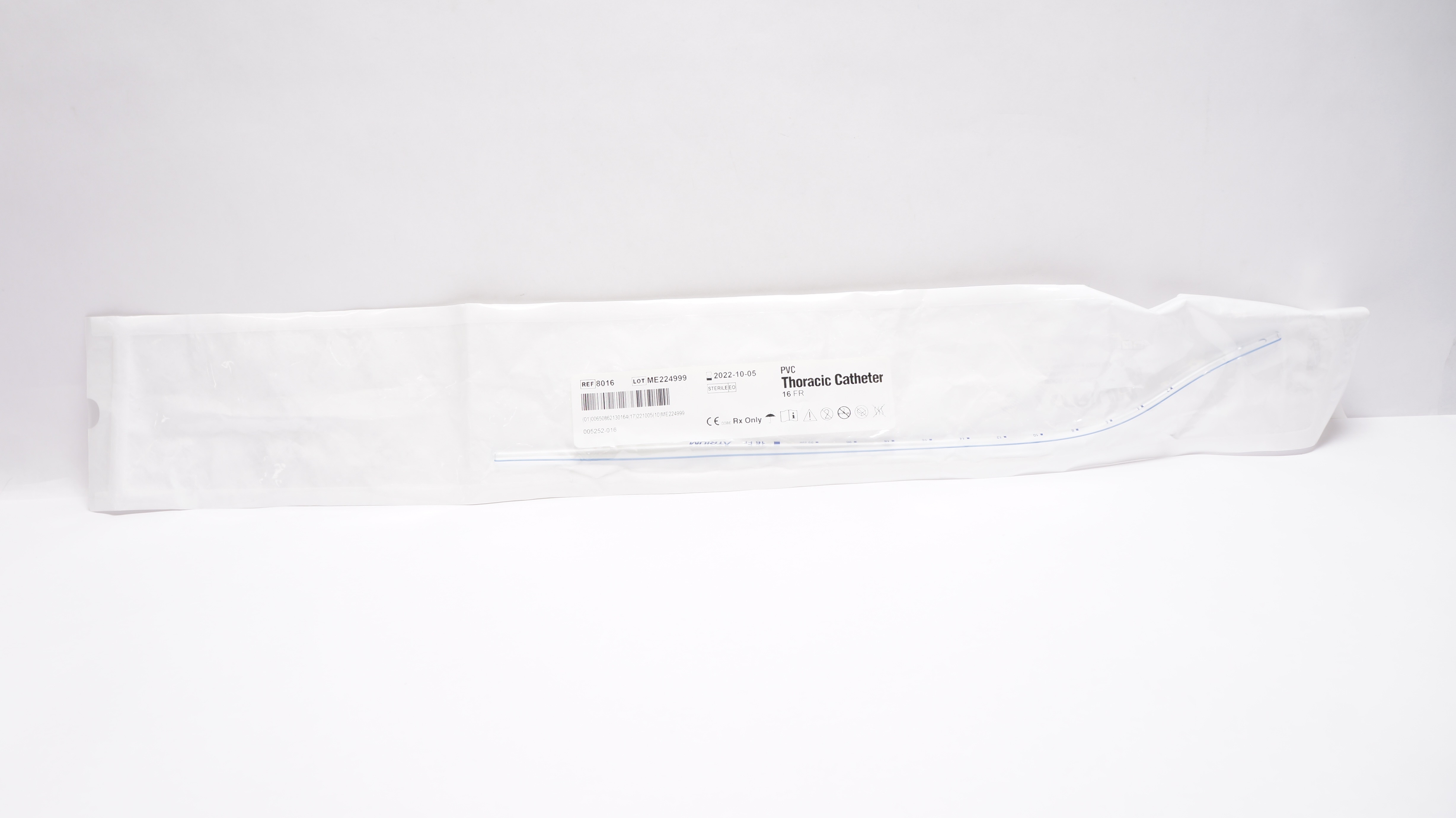Atrium 8016 PVC Thoracic Catheter 16Fr (x)