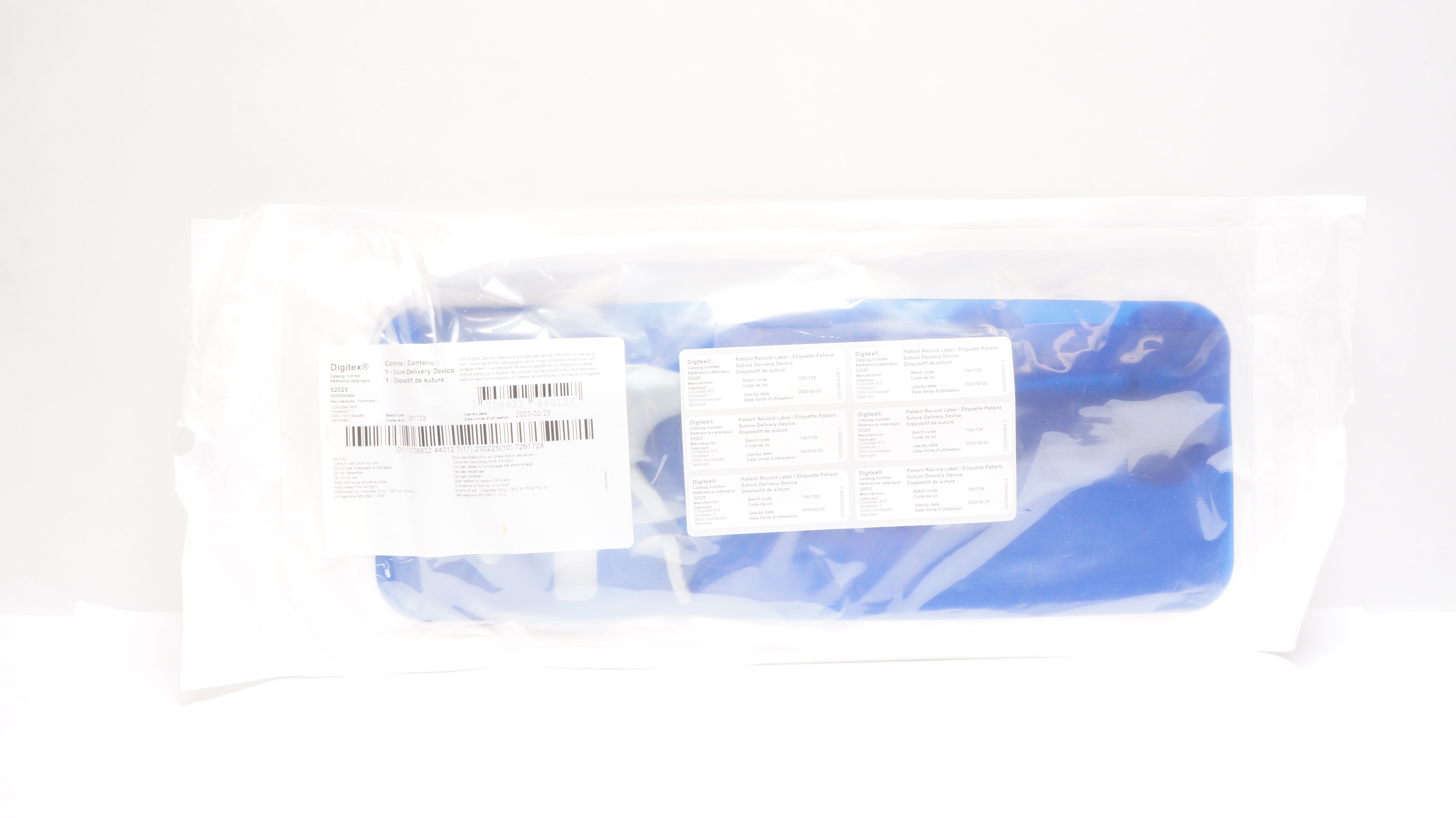 Coloplast 52025 Digitex Suture Delivery Device (x)