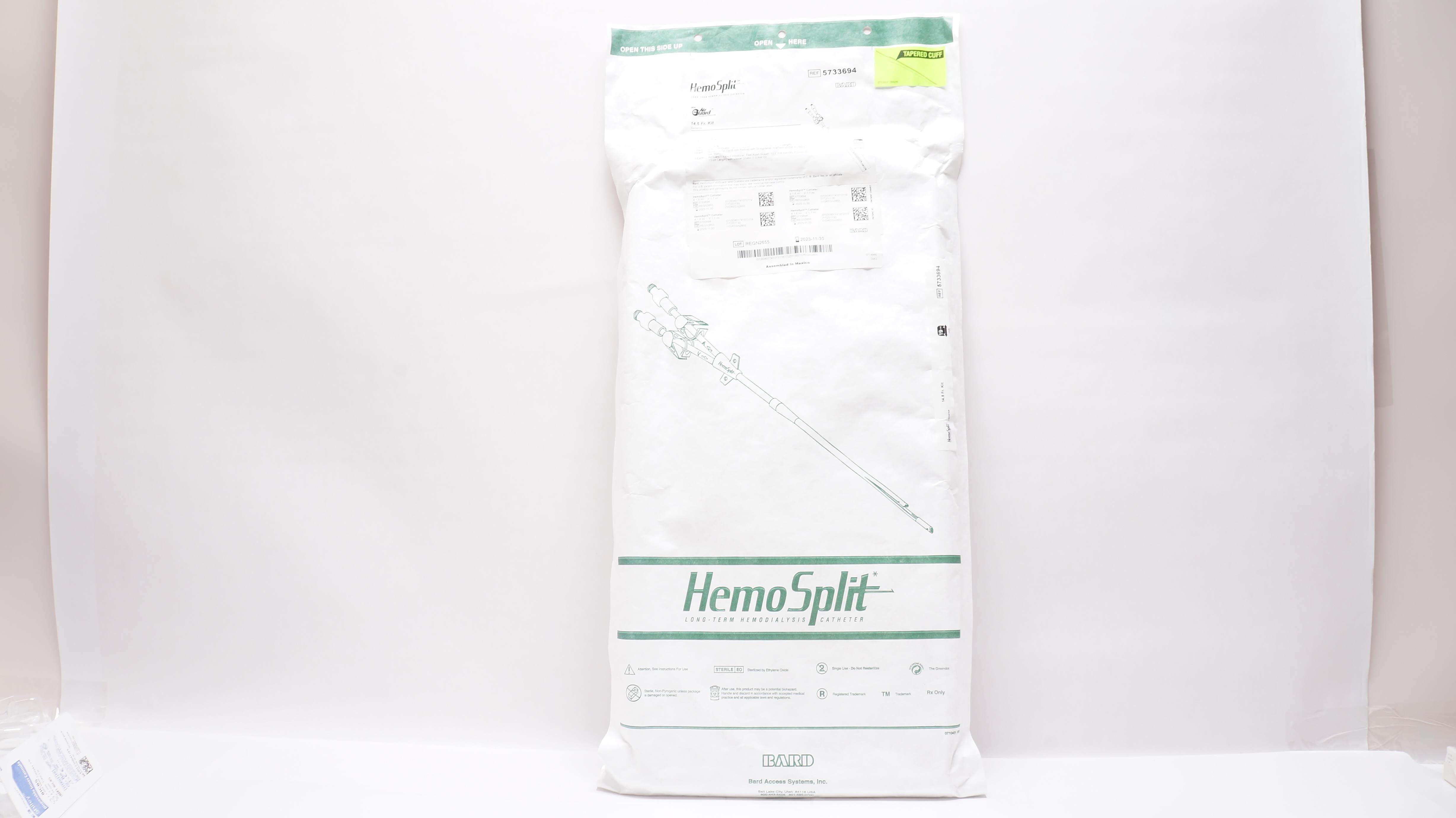 Bard 5733694 HemoSplit Long Term Hemodialysis Cath. Kit 14.5Fr x 19 x 24cm (x)