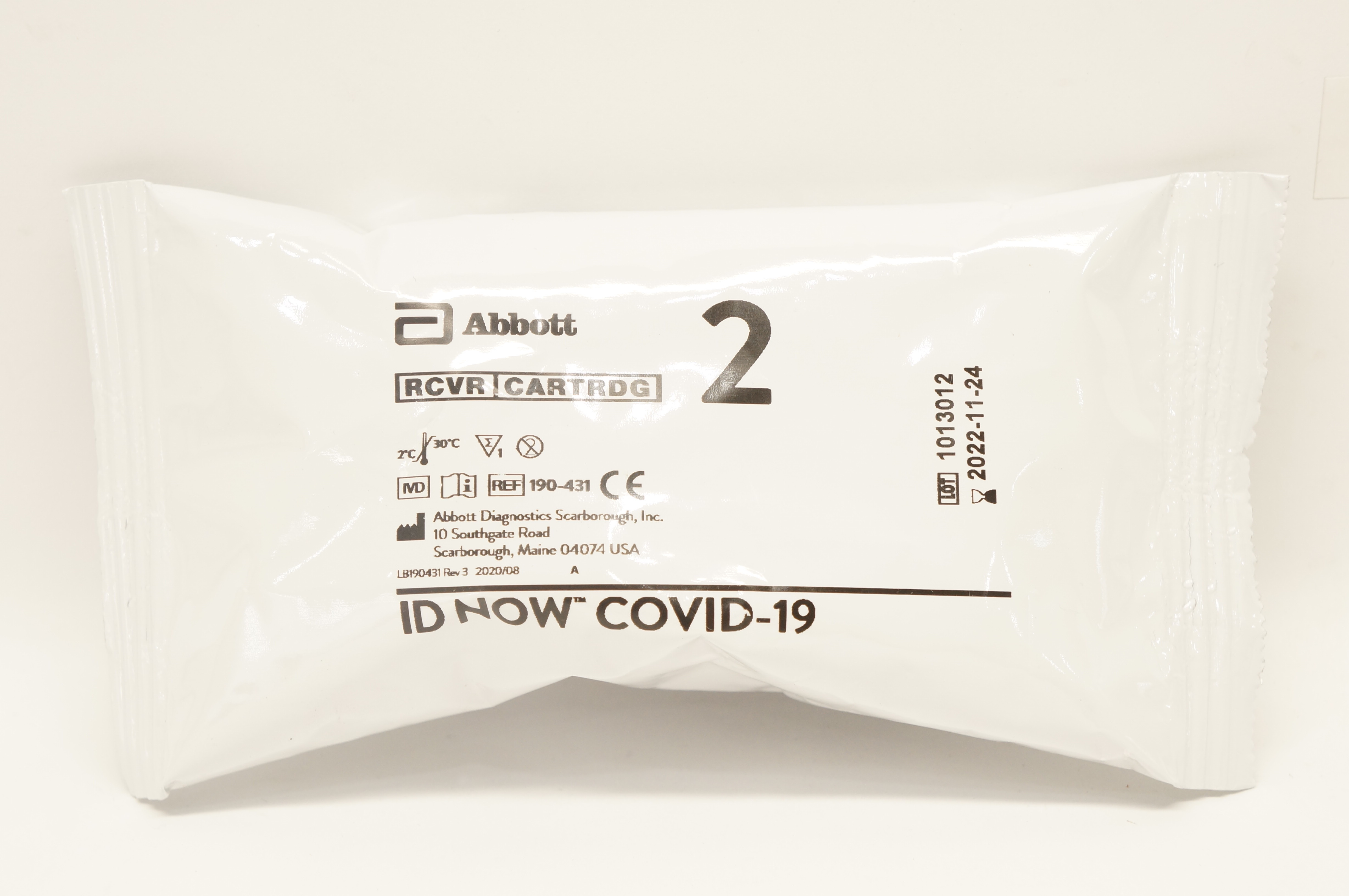 Abbott 190-431 ID Now Covid-19 RCVR CARTRDG 2