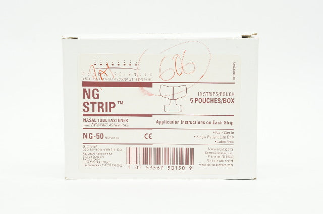 Derma Sciences NG-50 NG Strip Nasal Tube Fastener - Box of 4