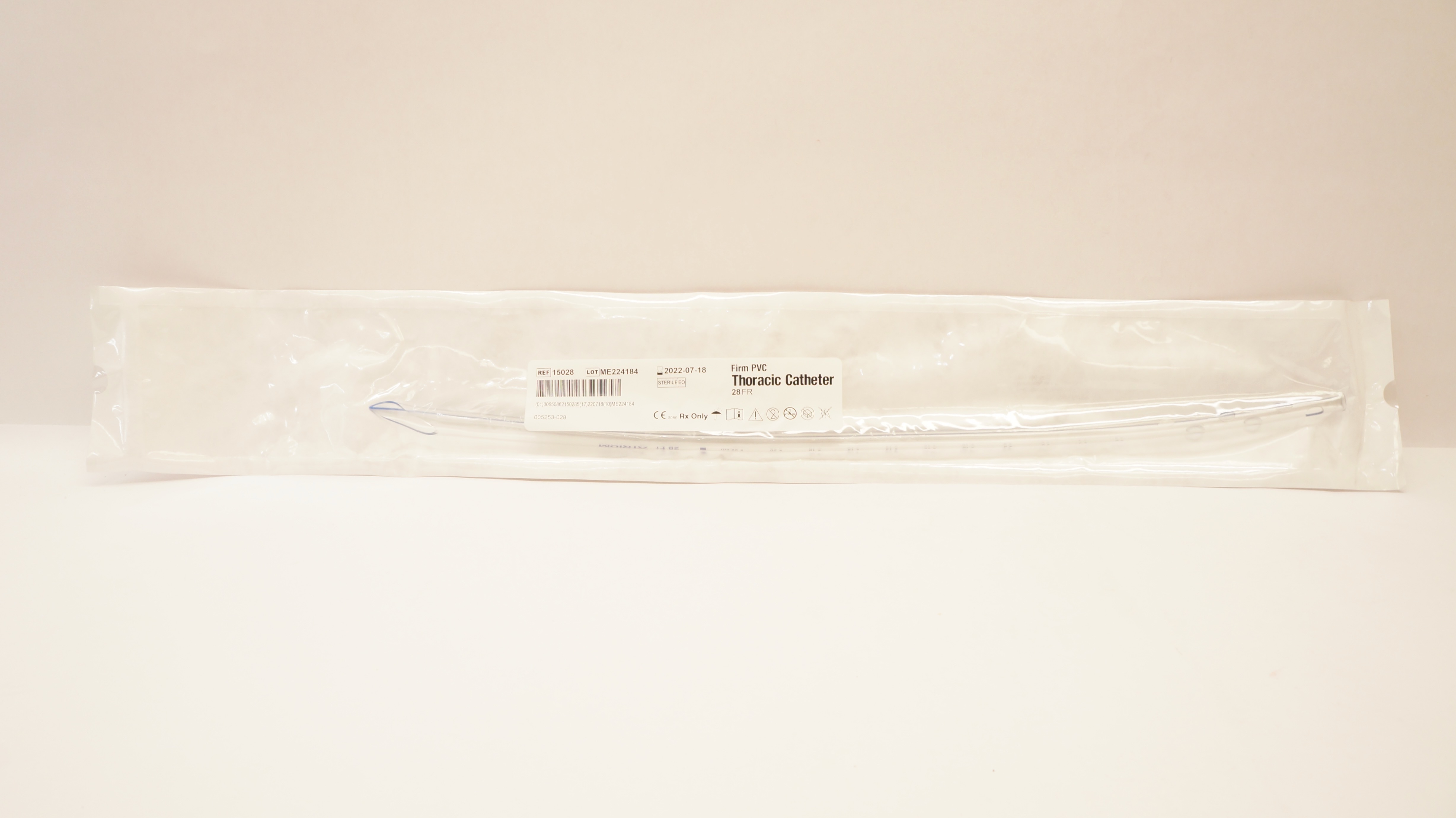 Atrium 15028 Firm PVC Thoracic Cath. 28Fr. (x)