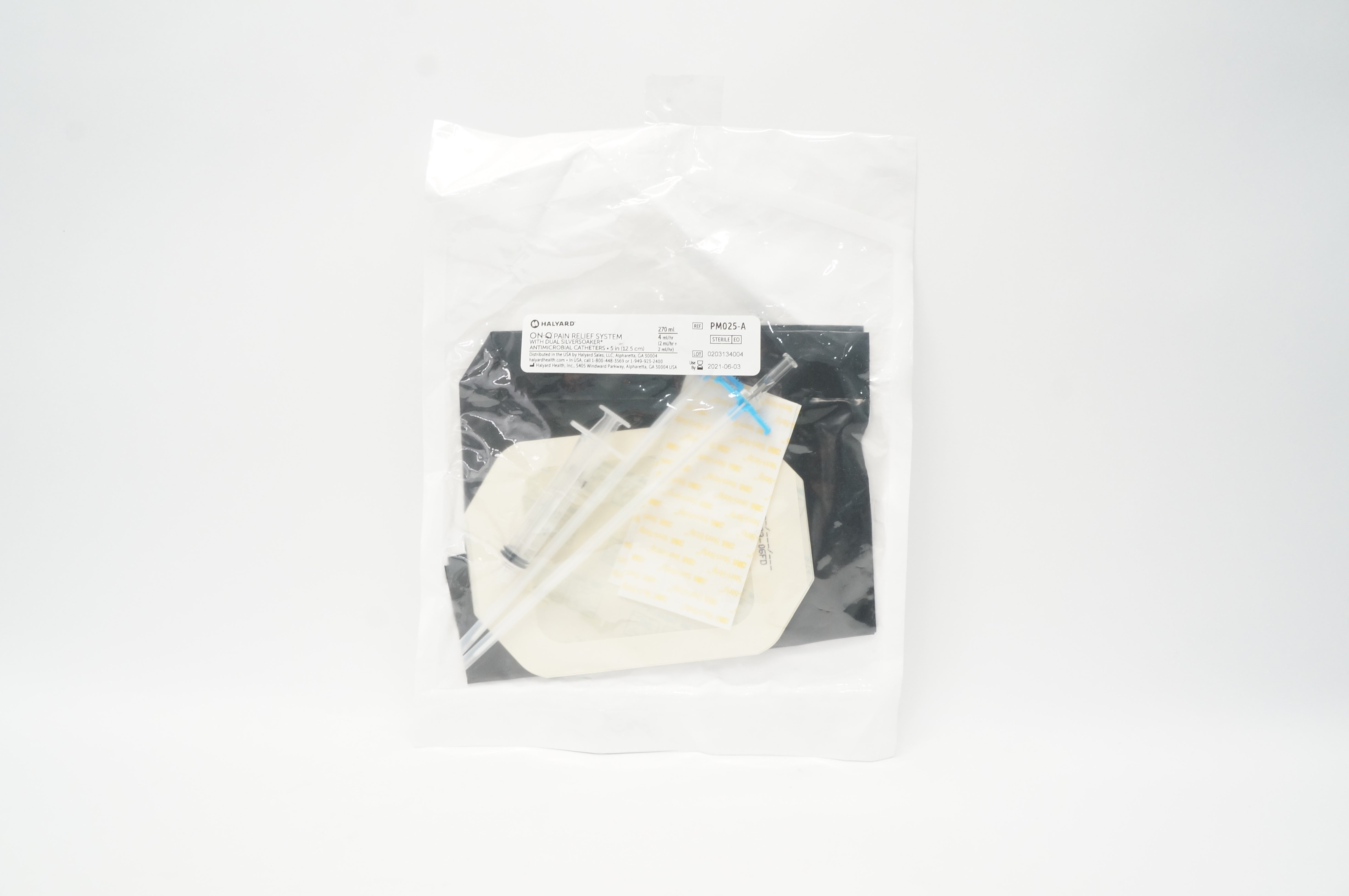 Avanos PM025-A ON-Q Pain Relief System Antimicrobial Caths. 5inch x 270ml