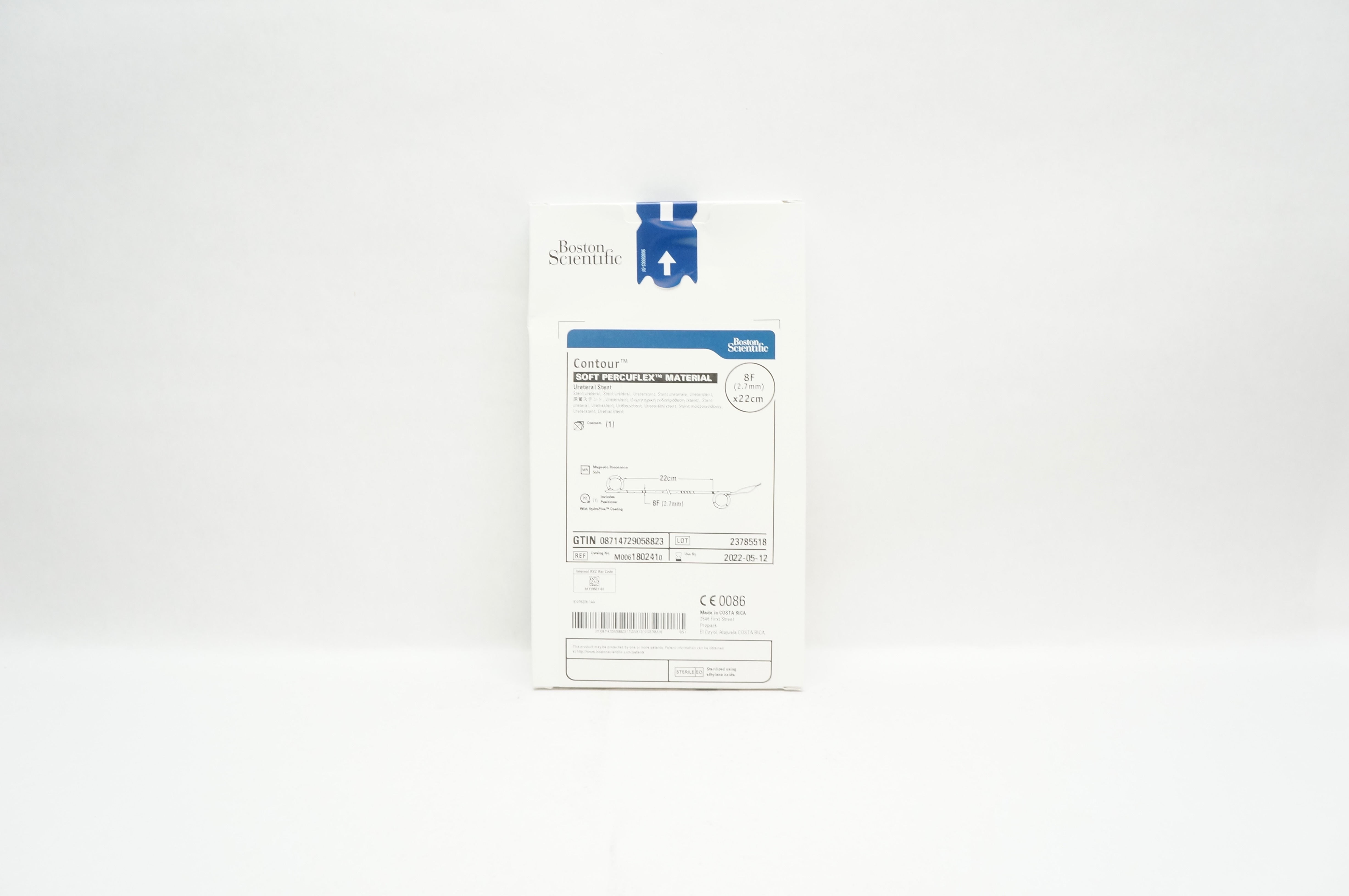Boston Scientific 180241 Contour Soft Percuflex Material Ureteral 8F x 22cm (x)