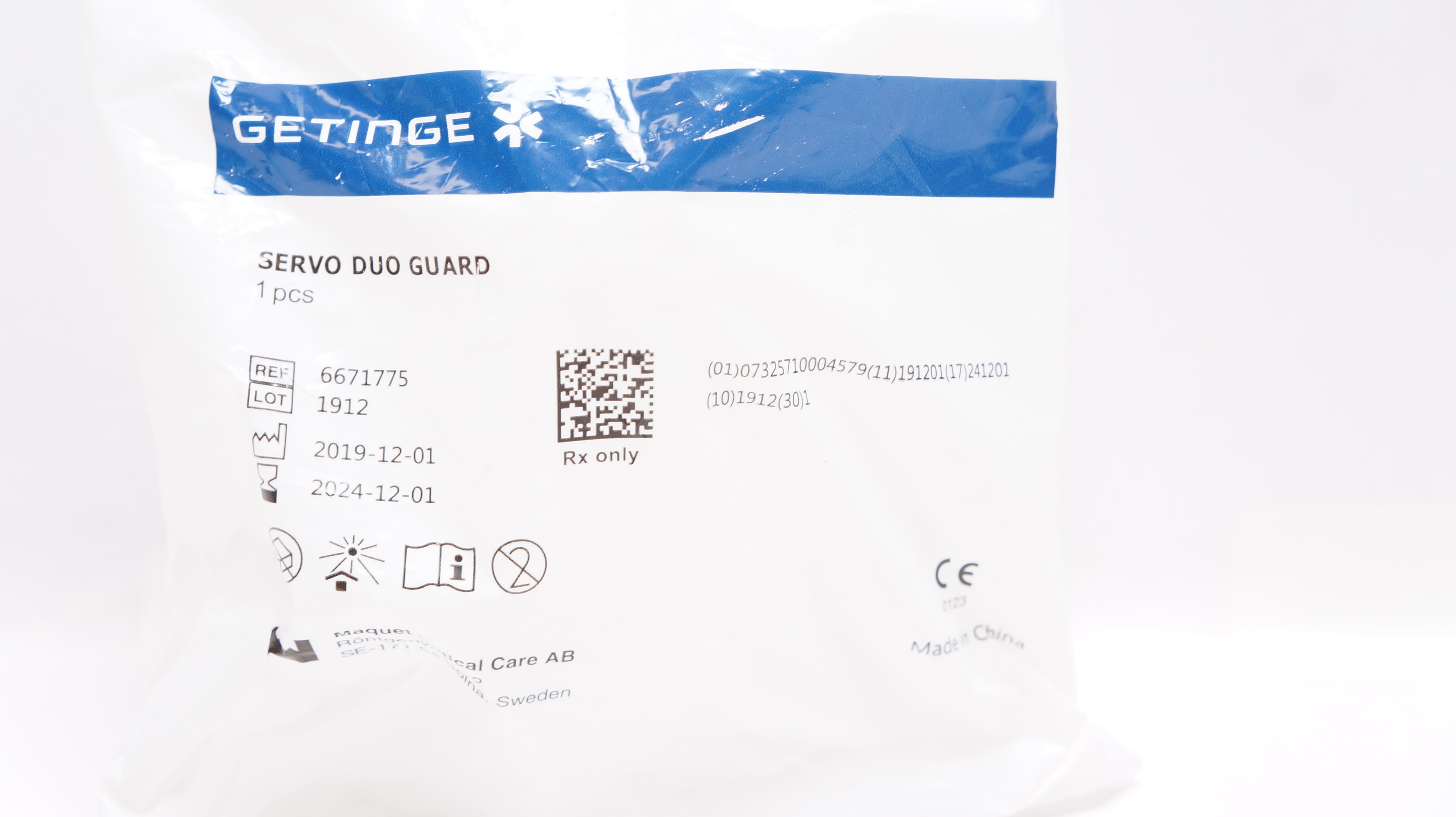 Maquet 6671775 Getinge Servo Duo Guard