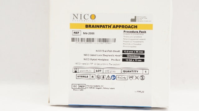 NICO NN-2006 BrainPath Approach 13.5mm x 95mm, 13GA x 13cm (x)