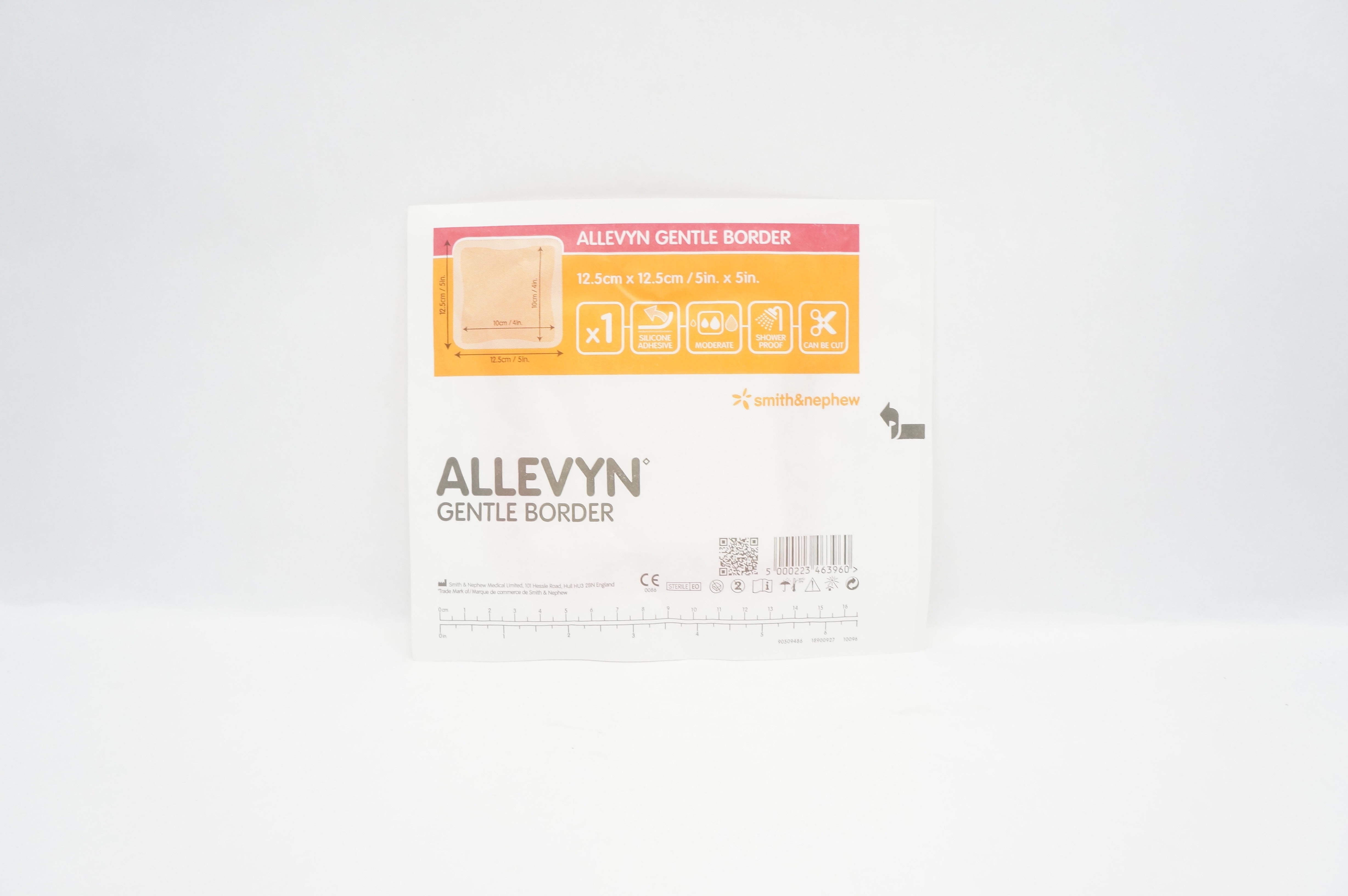 Smith&Nephew 66800279 Allevyn Gentle Border Dressing 5inch x 5inch (x)