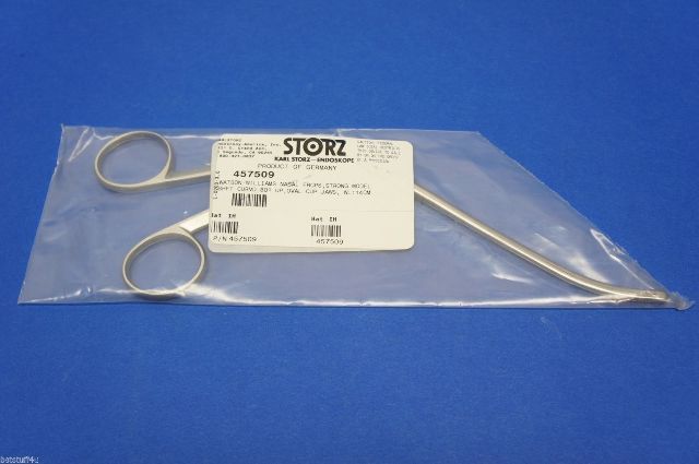 Karl Storz 457509 Watson-Wiiams Nasal Forceps Strong Model Shft Crvd 30deg Up