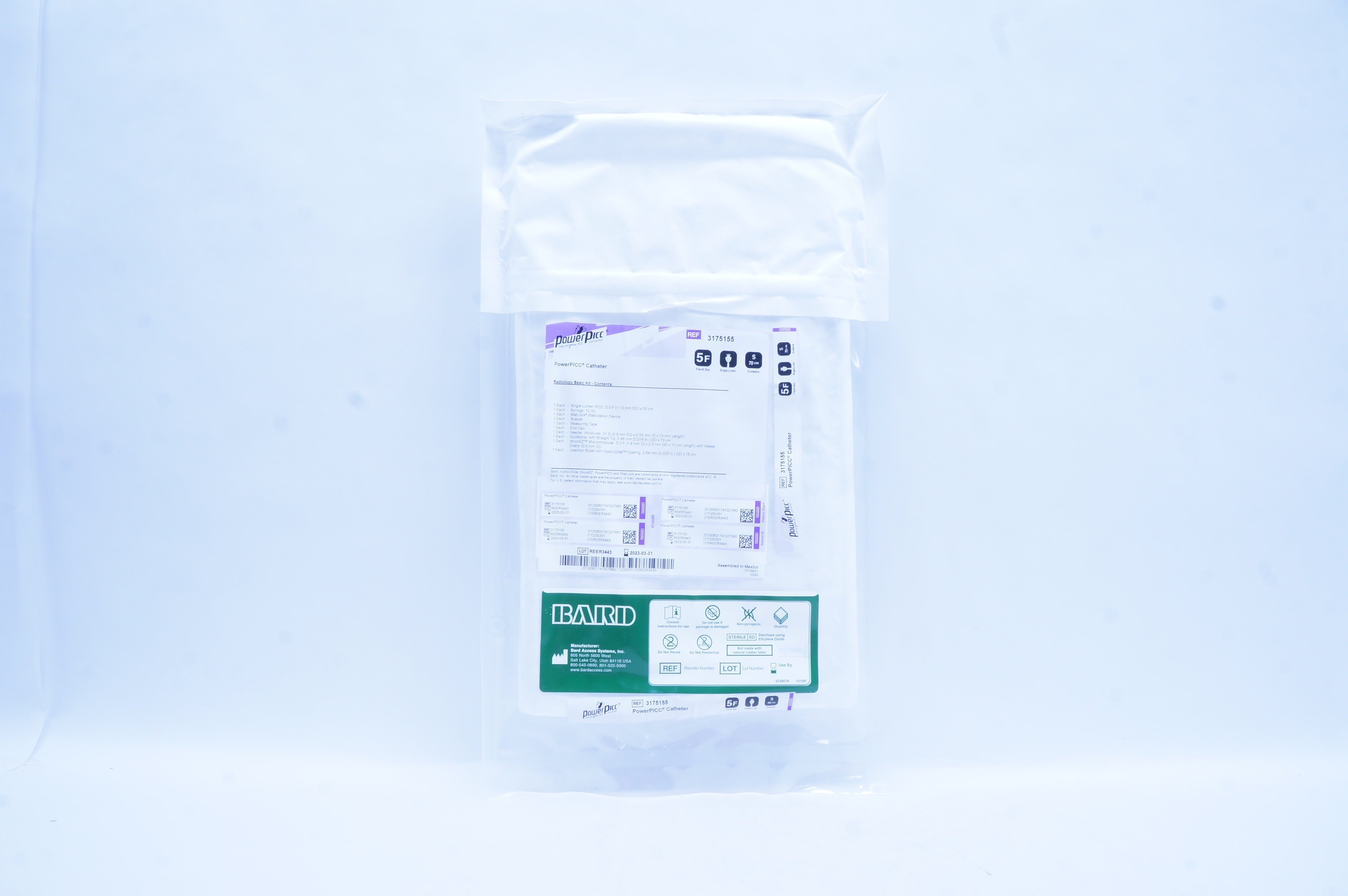 Bard 3175155 PowerPICC Cath. 5F x S 70cm