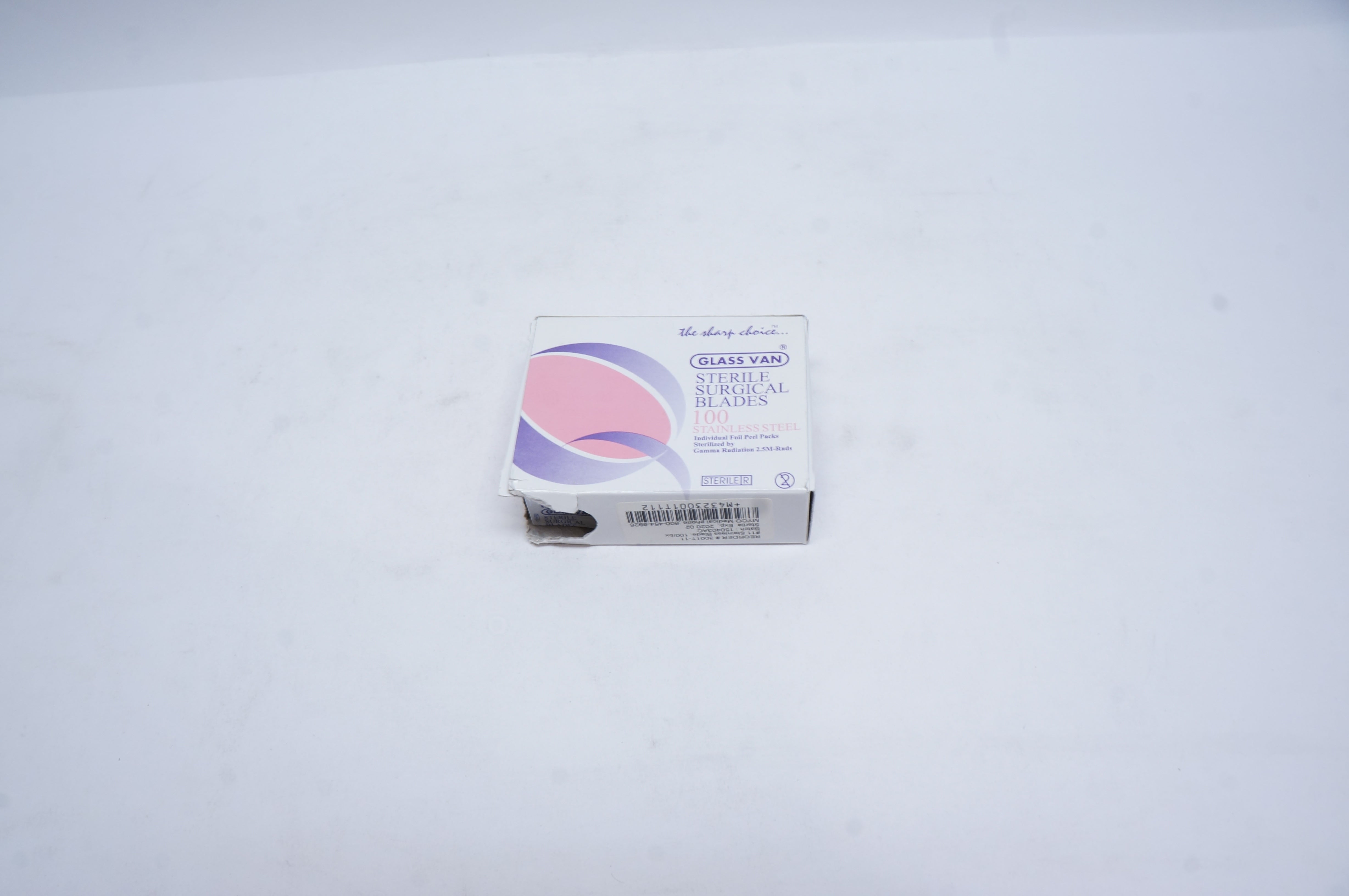 HMD 3001T-11 Glass VAN Sterile Surgical Blades #11 (x) - Box of 86