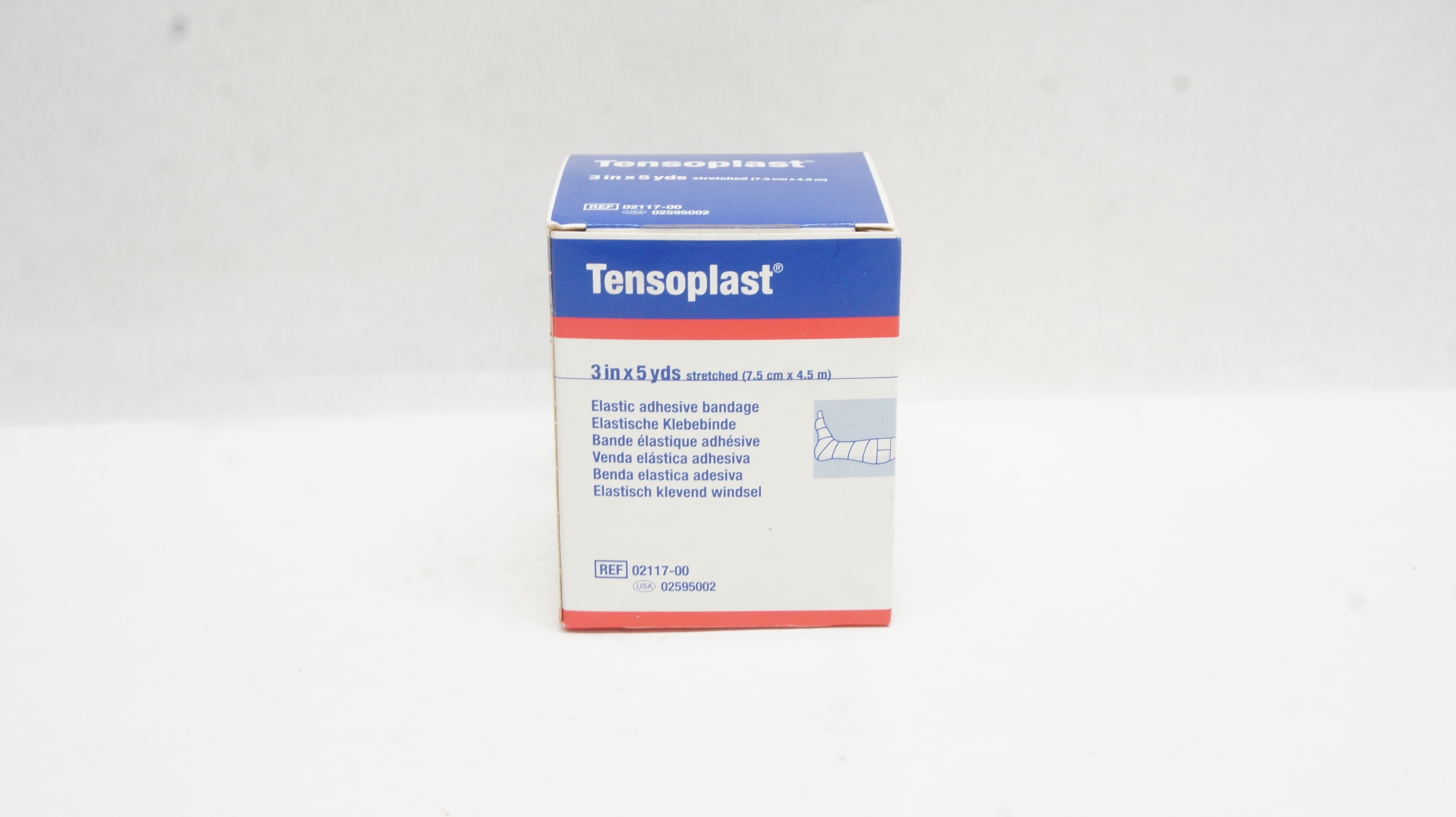 BSN Medical 02117-00 Tensoplast Elastic Adhesive Bandage 3inch x 5yds