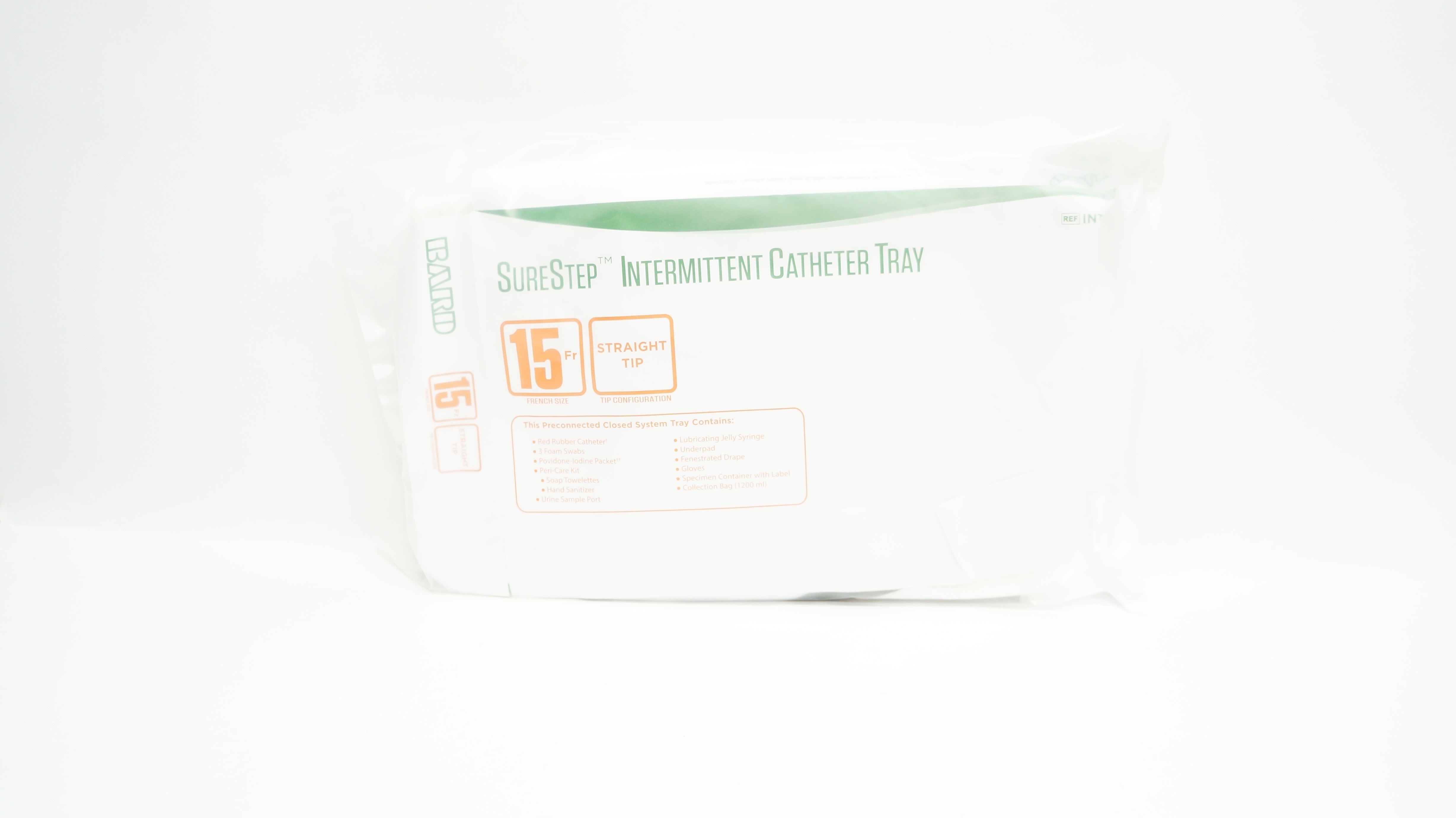 Bard INTL15 SuperStep Intermittent Cath. Tray 15Fr