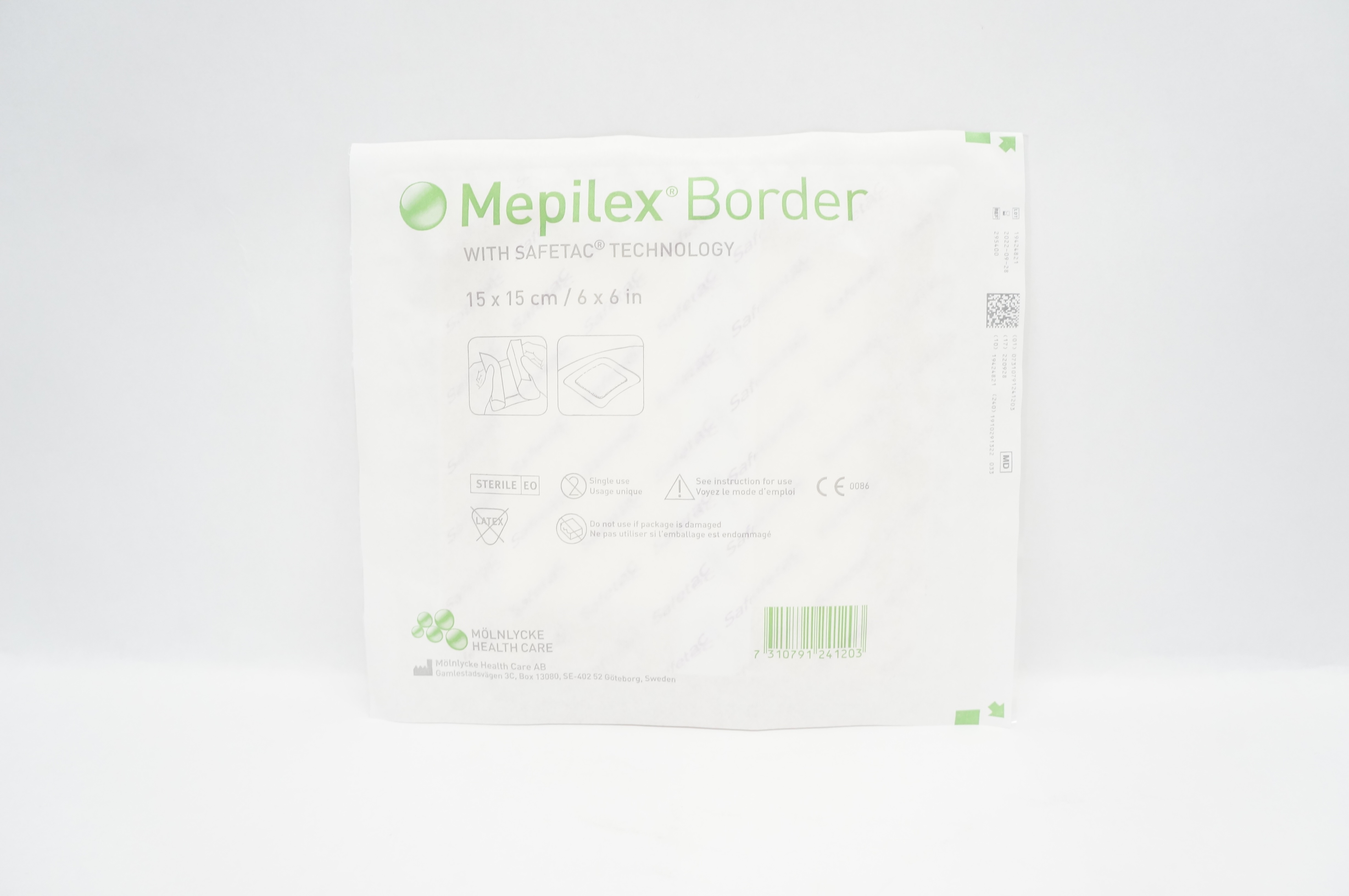 Molnlycke 295400 Mepilex Border Self-Adherent Soft Silicone (x)