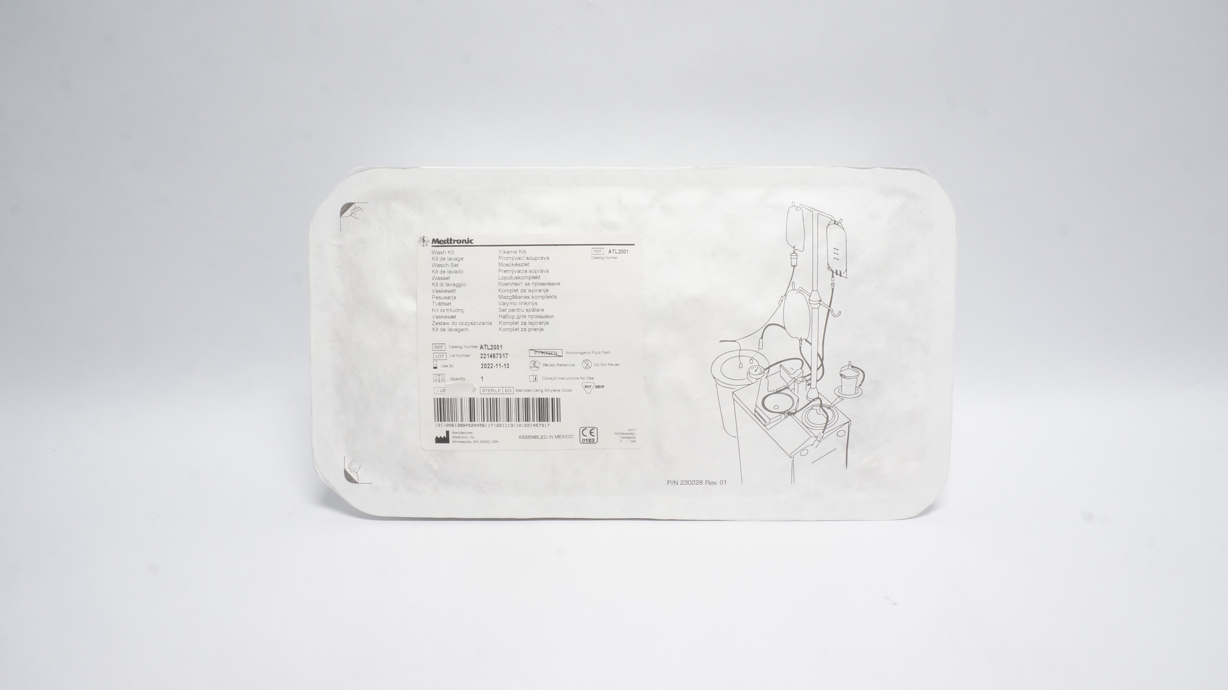 Medtronic ATL2001 Wash Kit (x)
