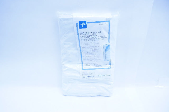 Medline NON70540WM Post-Mortem Body Bag, Adult Size, Metal Zipper 36in. x 90in.