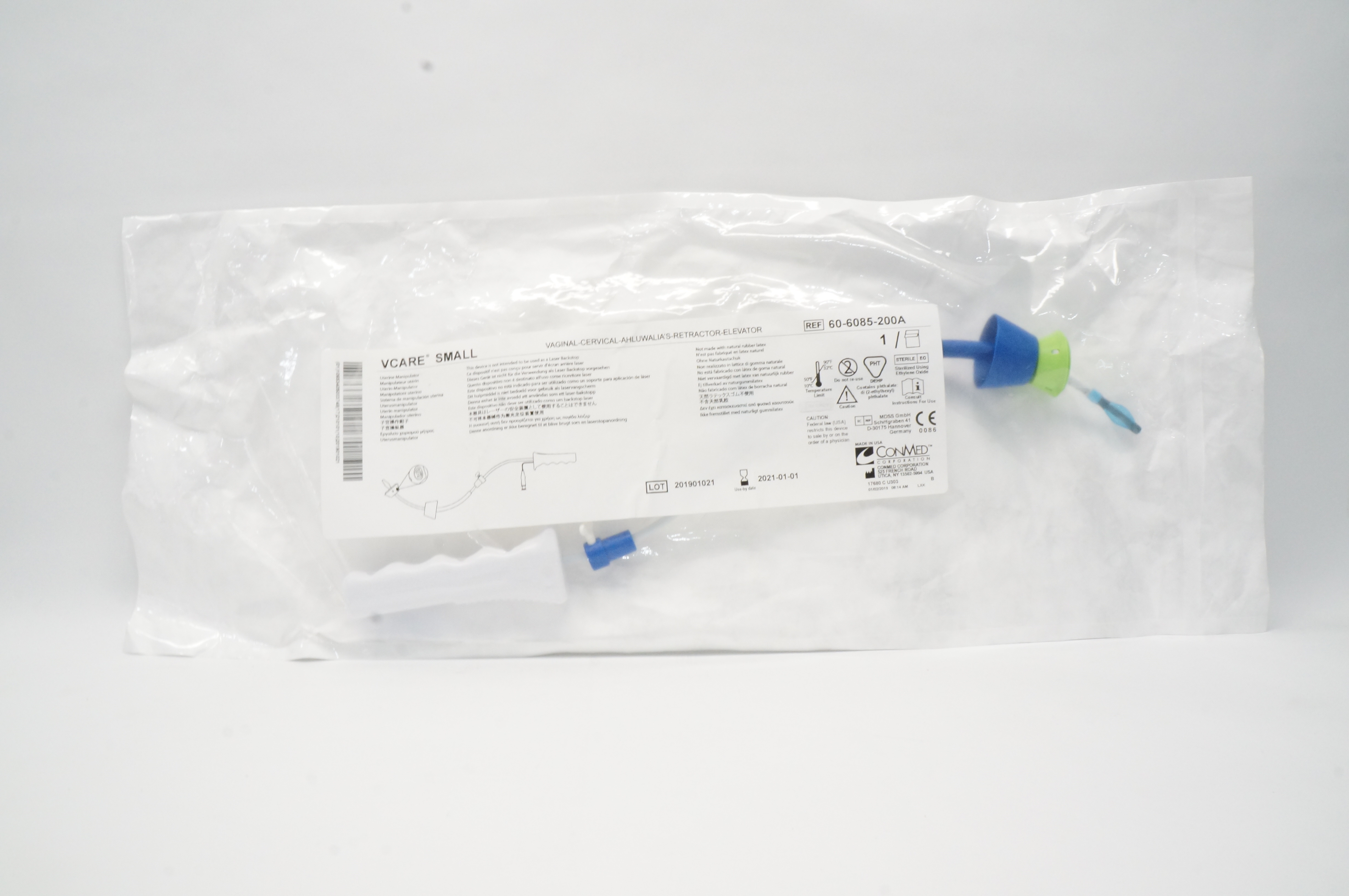 ConMed 60-6085-200A Vcare Small Uterine Manipulator (x)