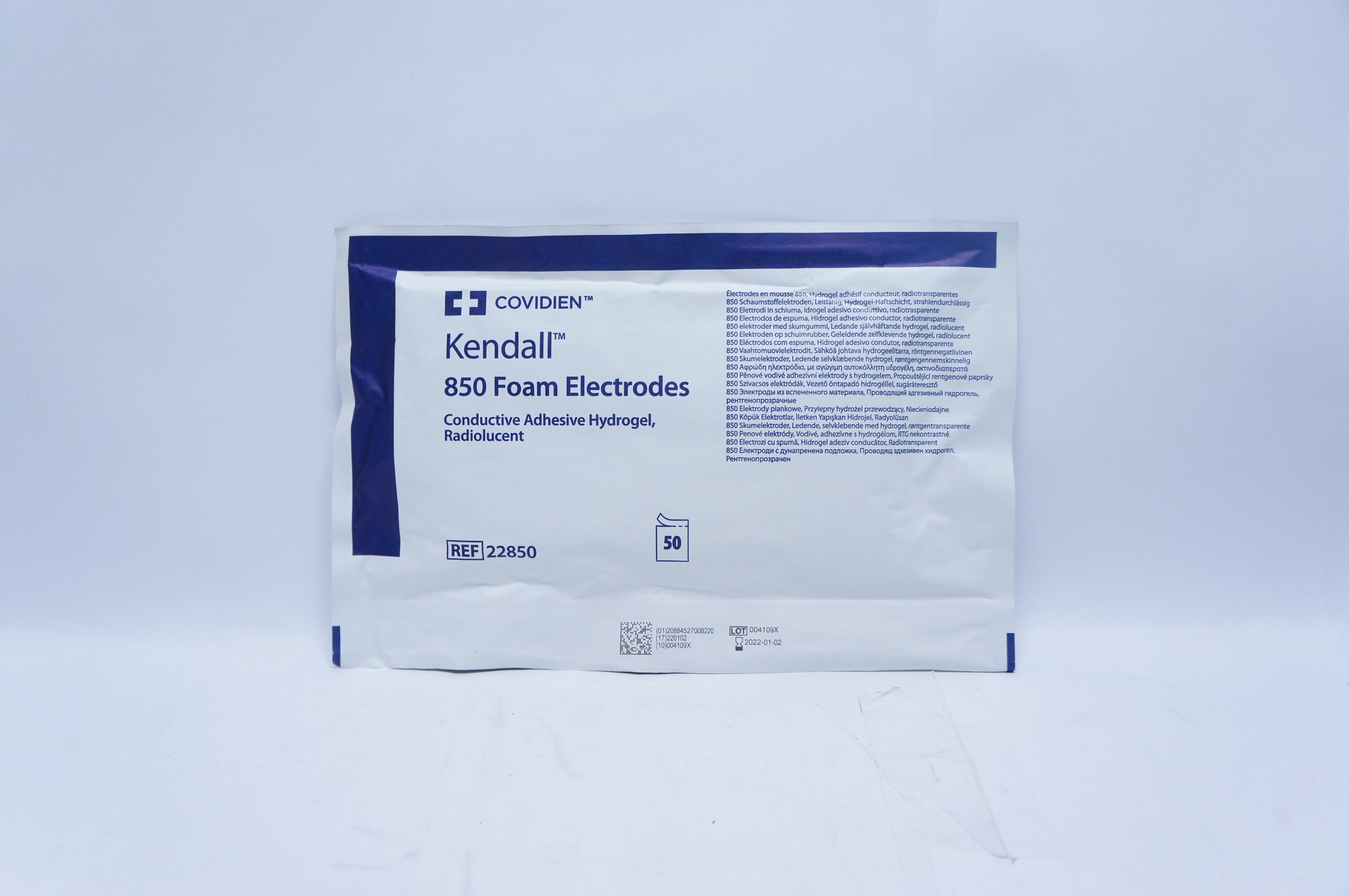 Covidien 22850 Kendall 850 Foam Electrodes  - Pack of 50