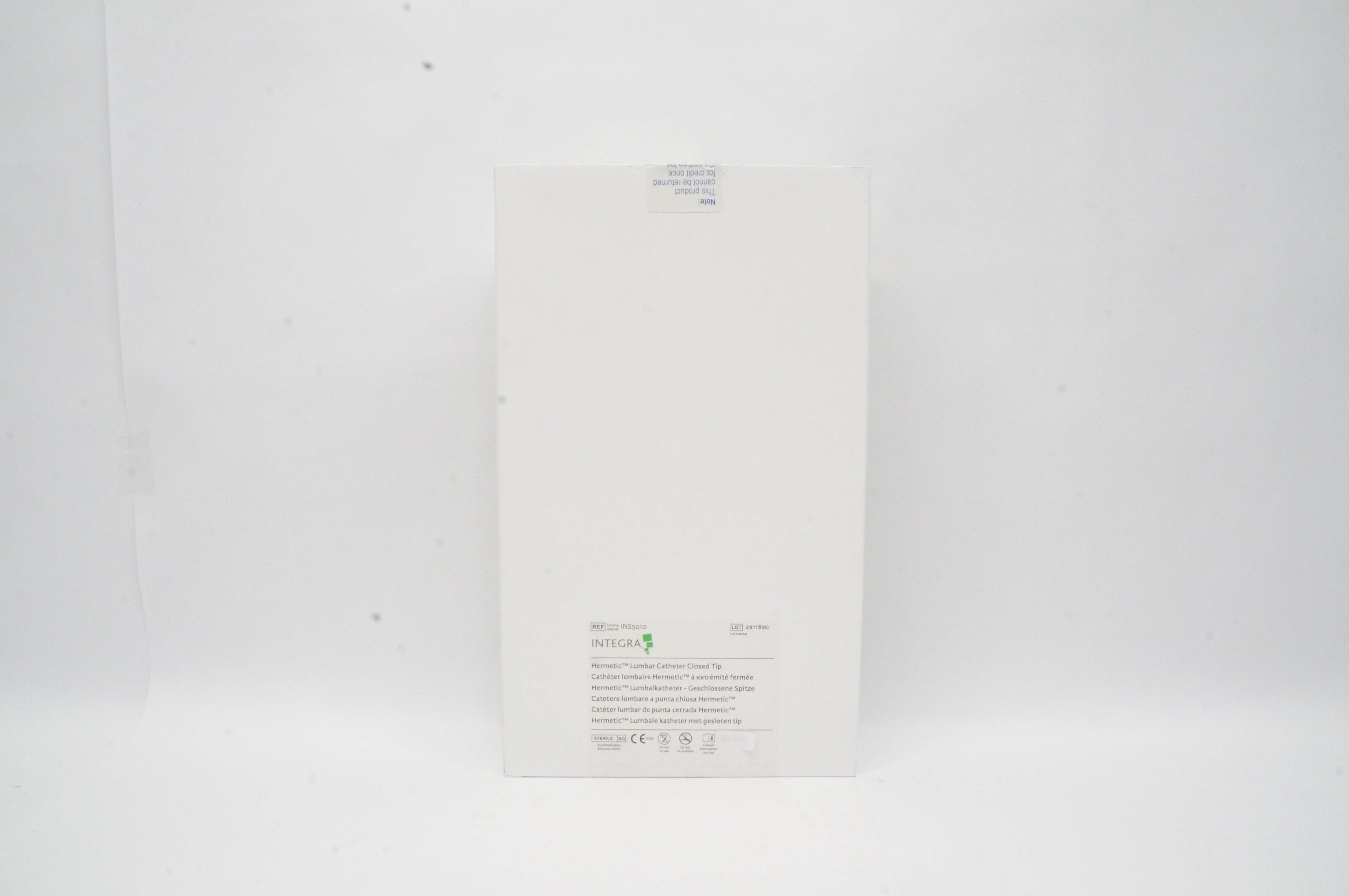 Integra INS5010 Hermetic Lumbar Cath. Closed Tip
