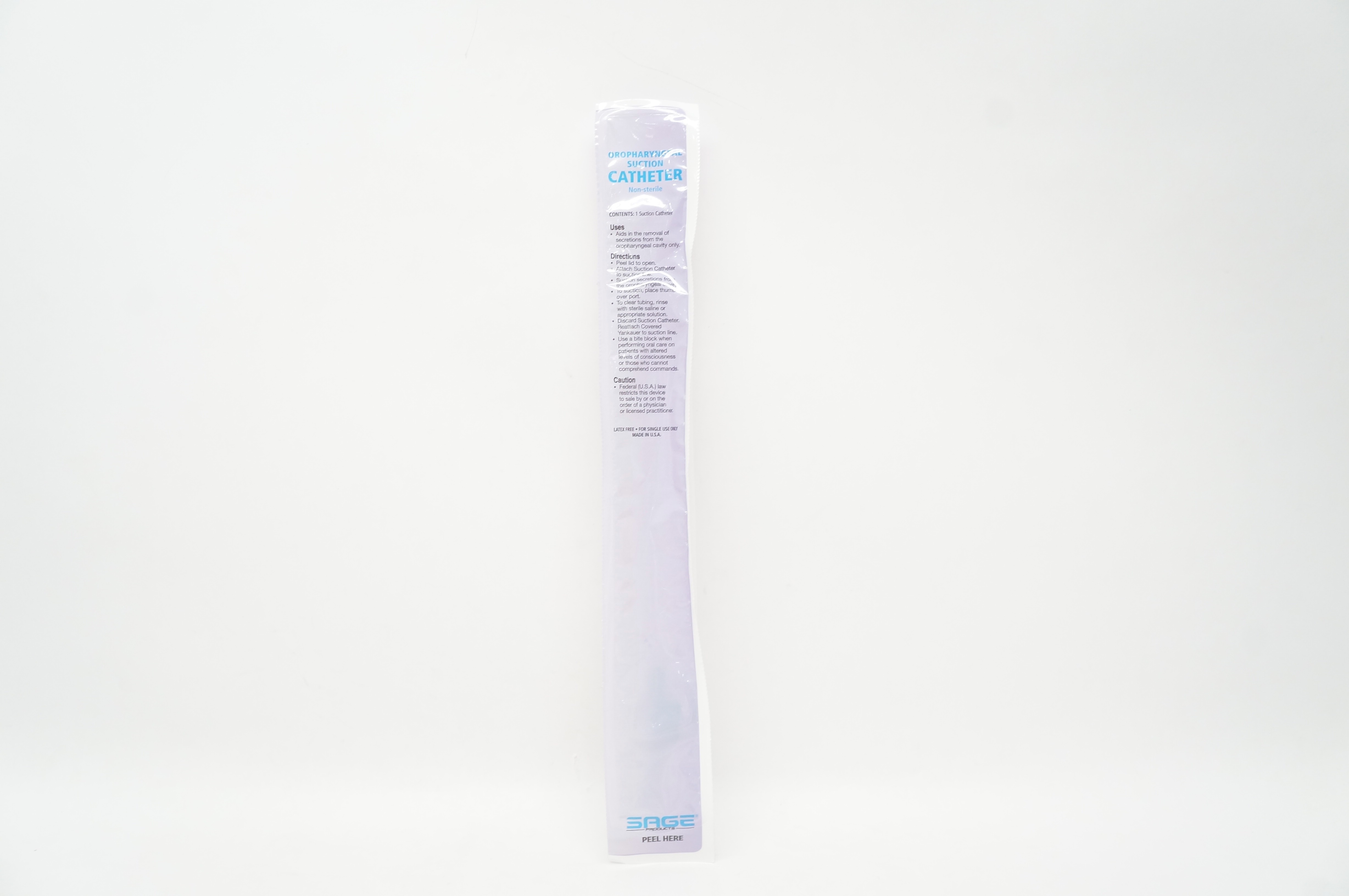 Sage Oropharyngeal Suction Cath.