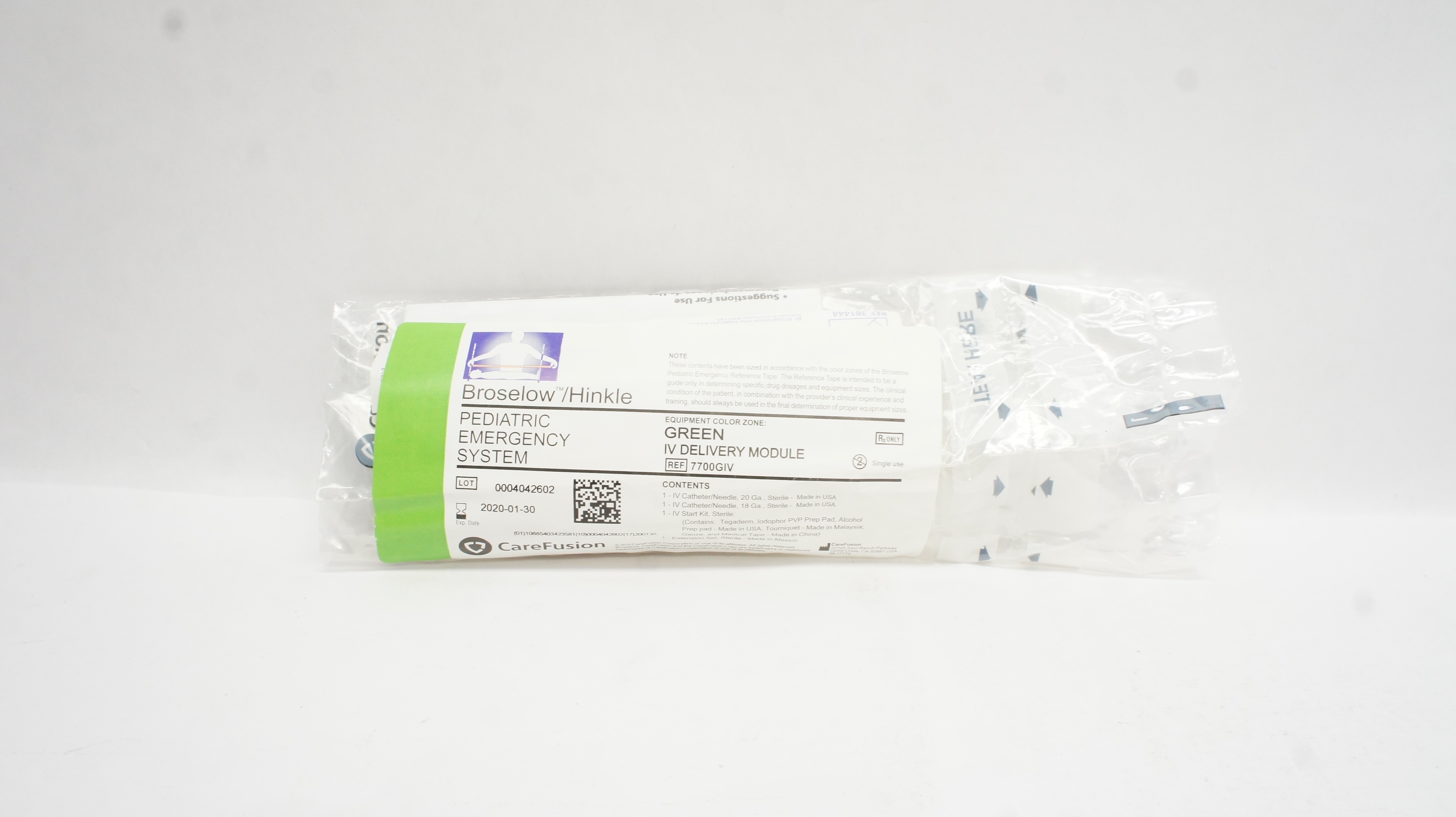CareFusion 7700GIV Broselow Hinkle Pediatric Emergency System (x)