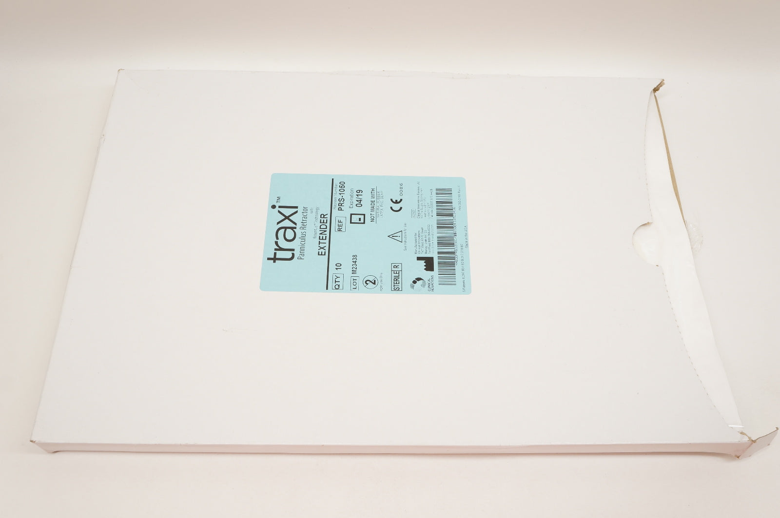 Clinical Novations PRS-1050 TRAXI Panniculus Retractor (x) - Box of 8